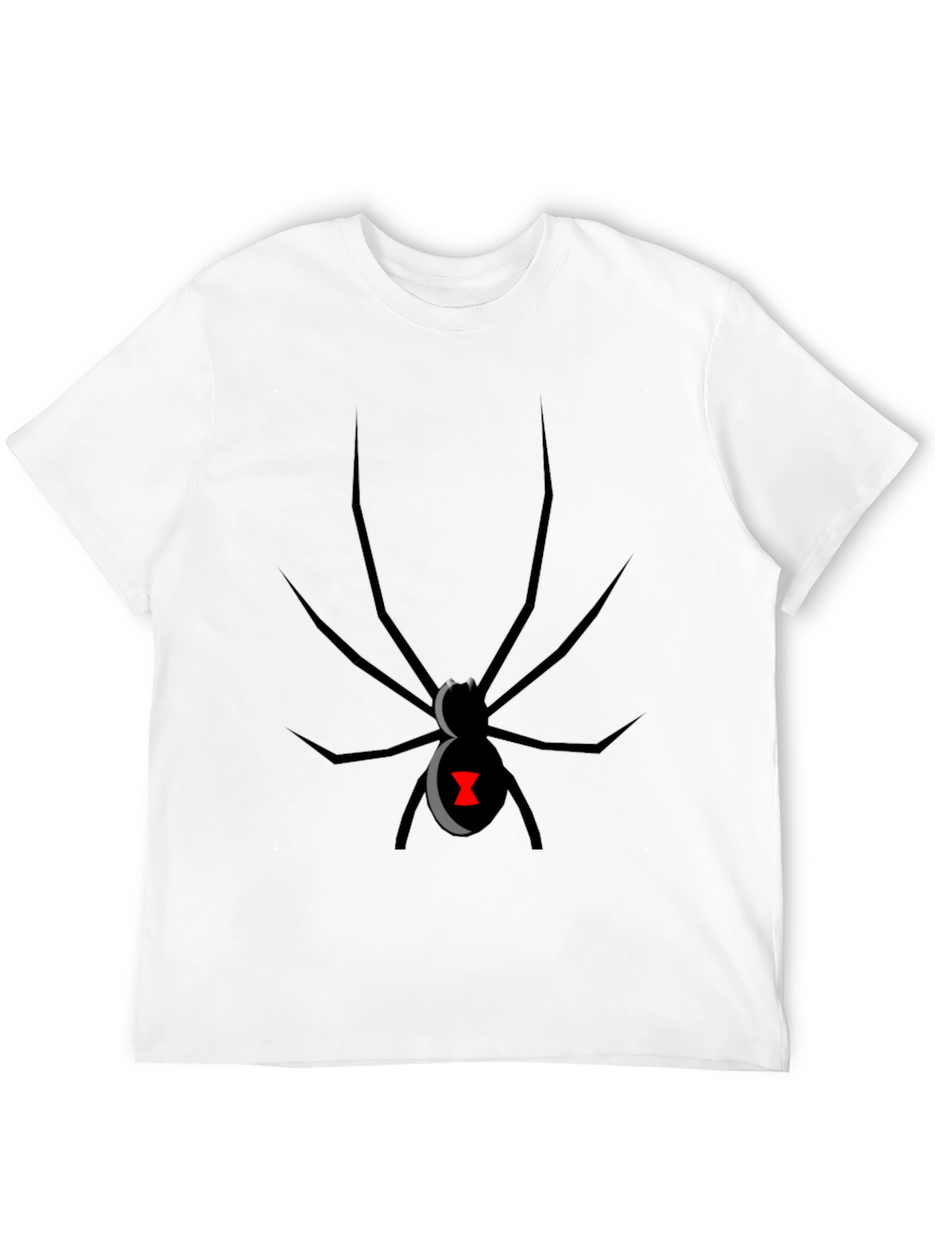 Black Widow Spider Graphic Tee - Stylish & Unique