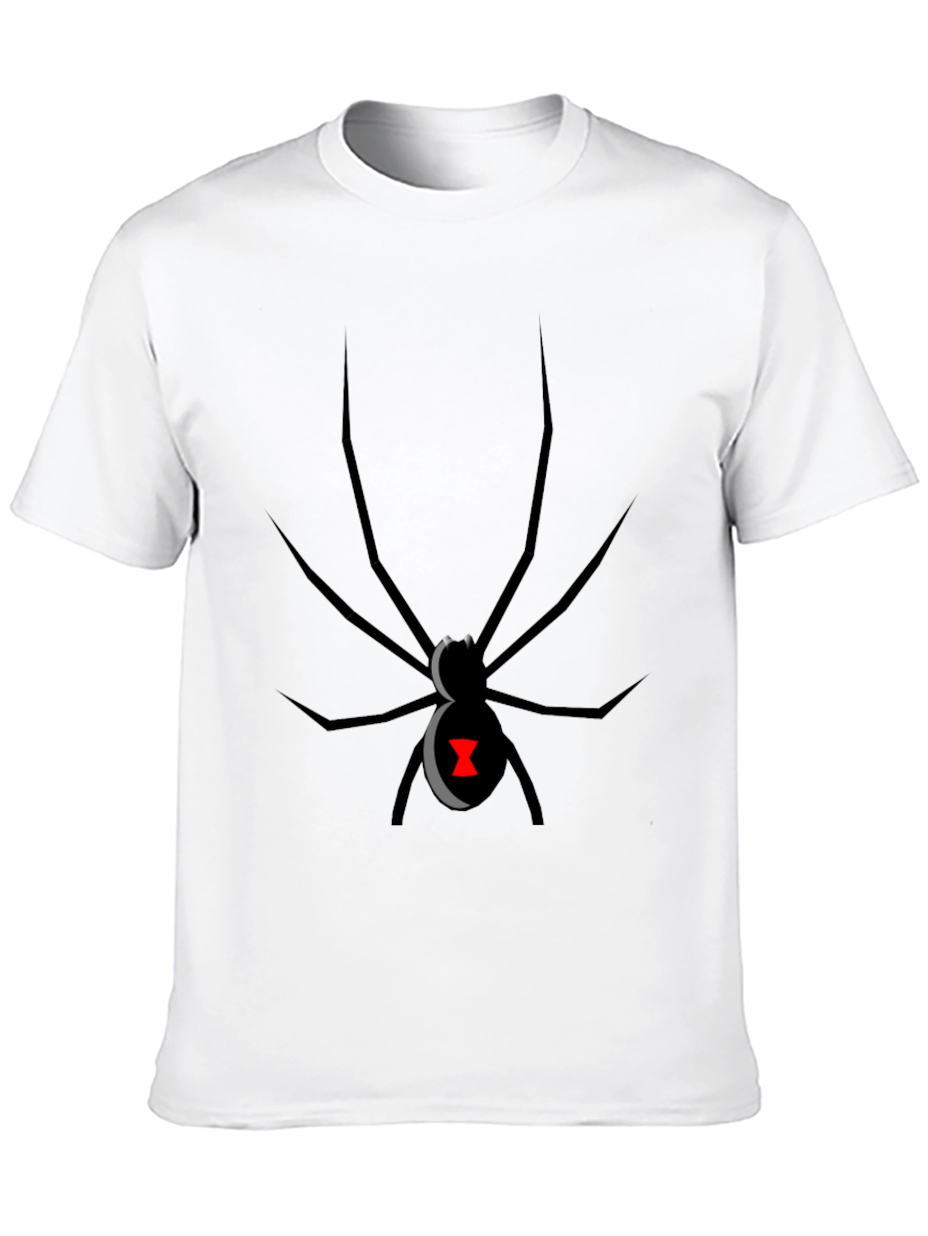 Black Widow Spider Graphic Tee - Stylish & Unique