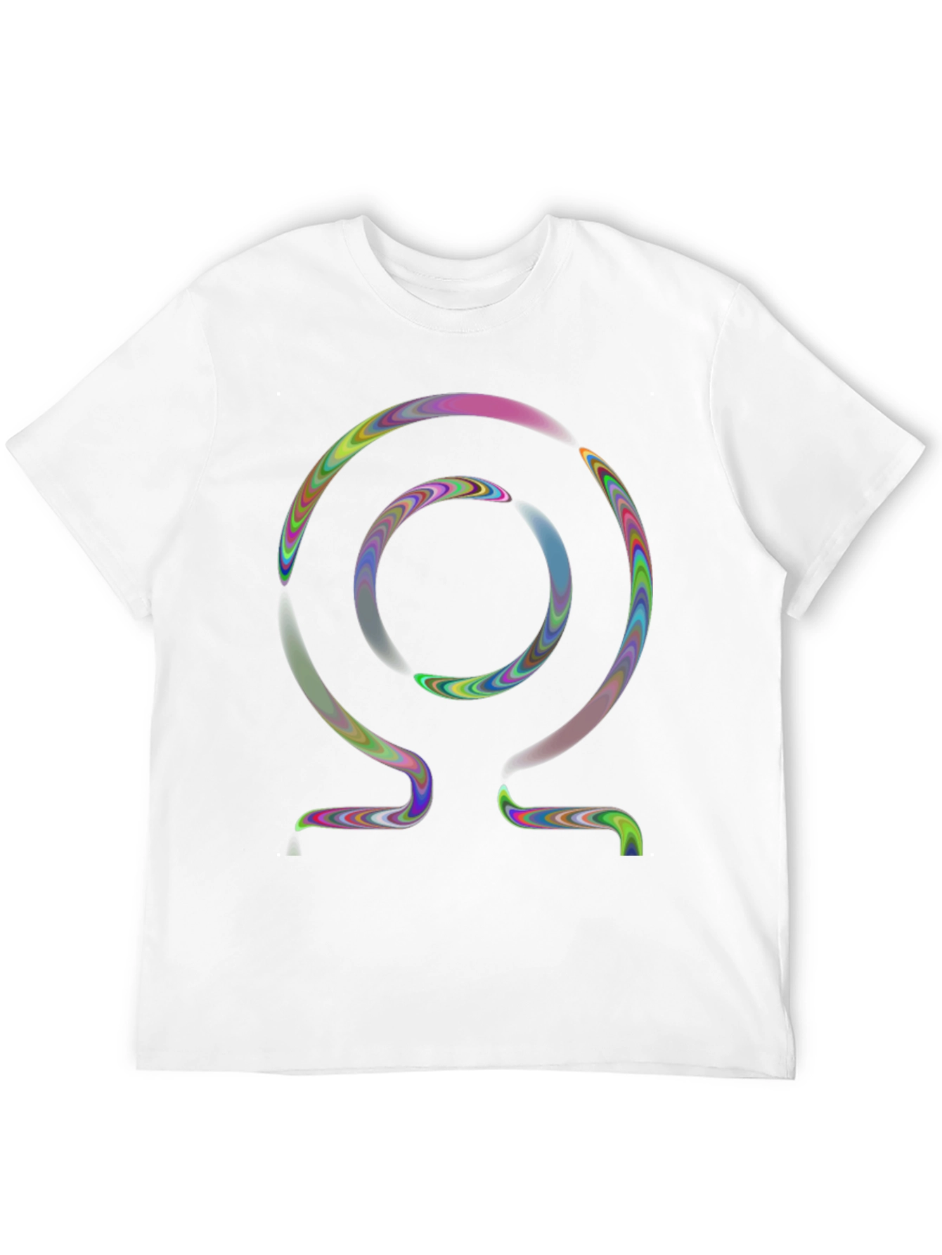 Abstract Omega Symbol T-Shirt