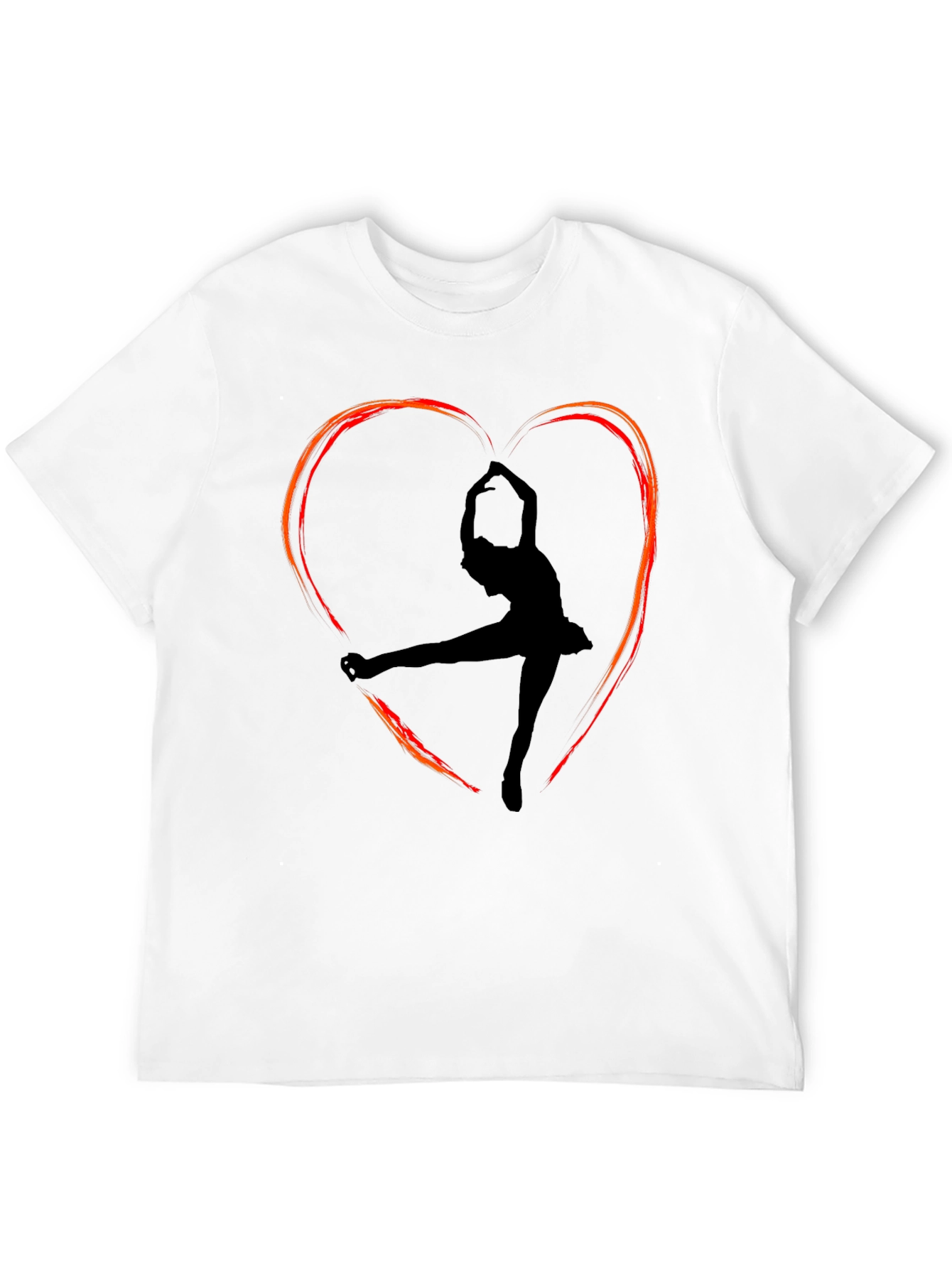 Ballerina Heart T-Shirt - Artistic Dance Tee