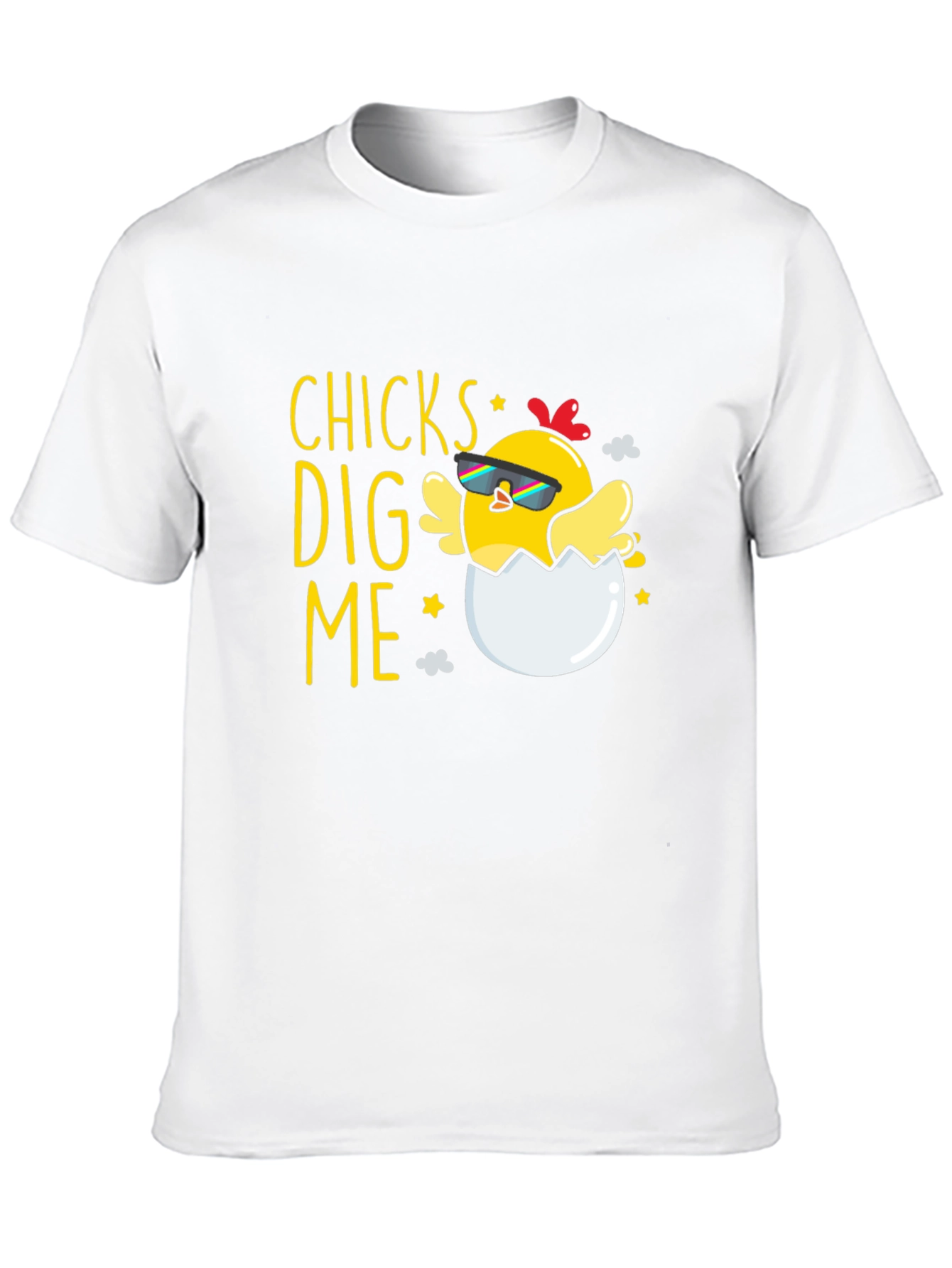 Funny Chicks Dig Me Easter T-Shirt