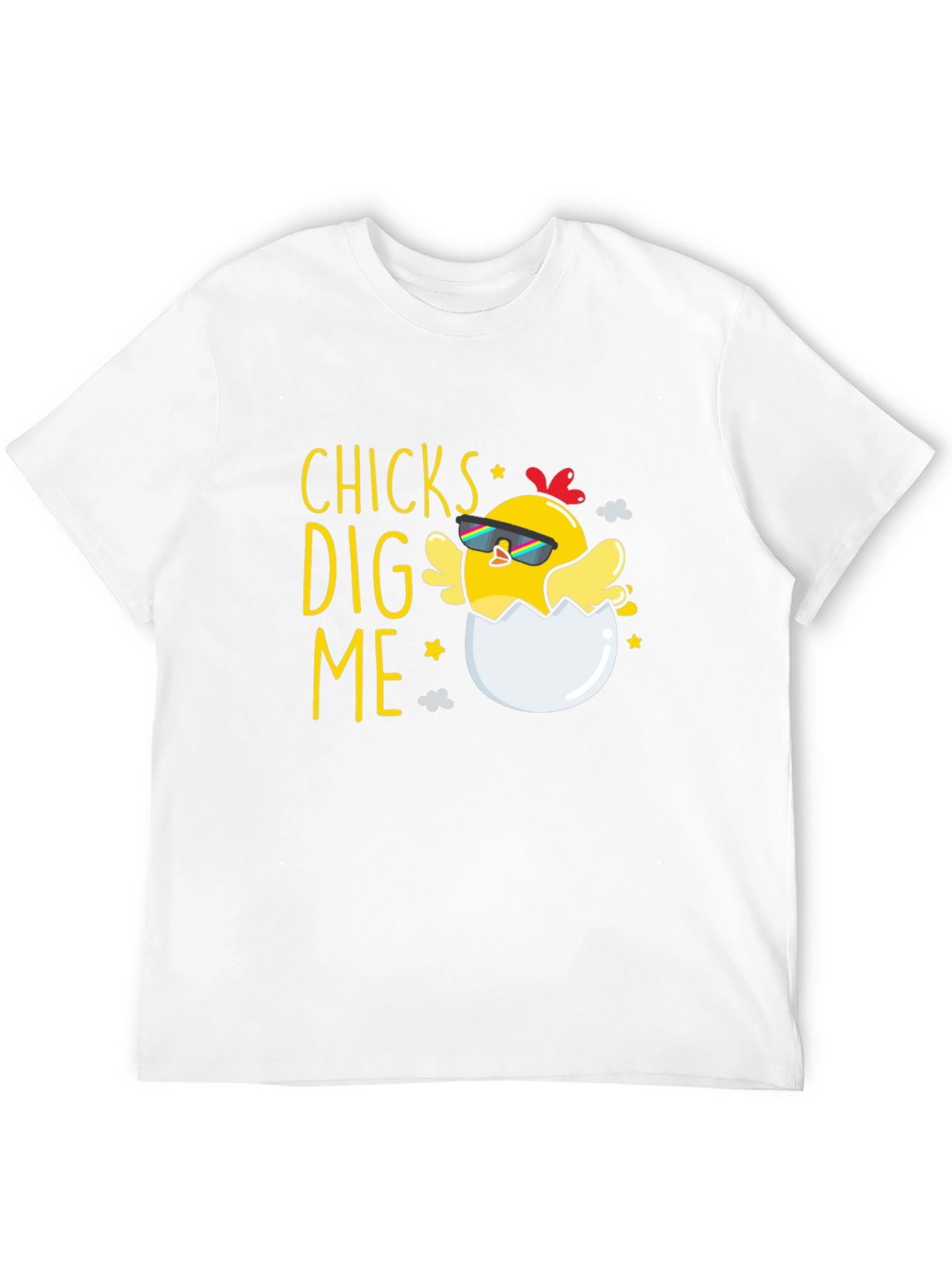 Funny Chicks Dig Me Easter T-Shirt