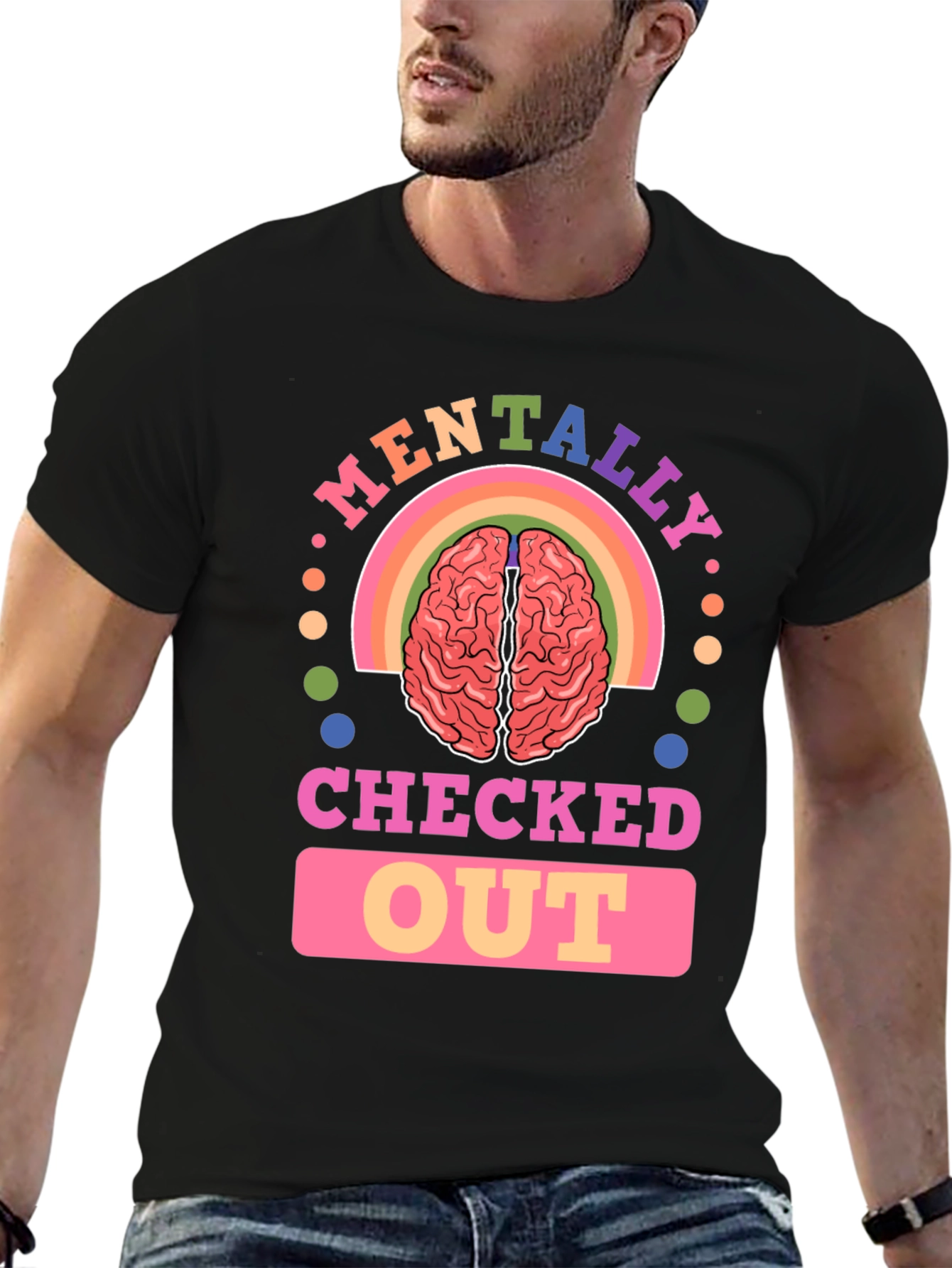 Mentally Checked Out Graphic Tee - Unisex
