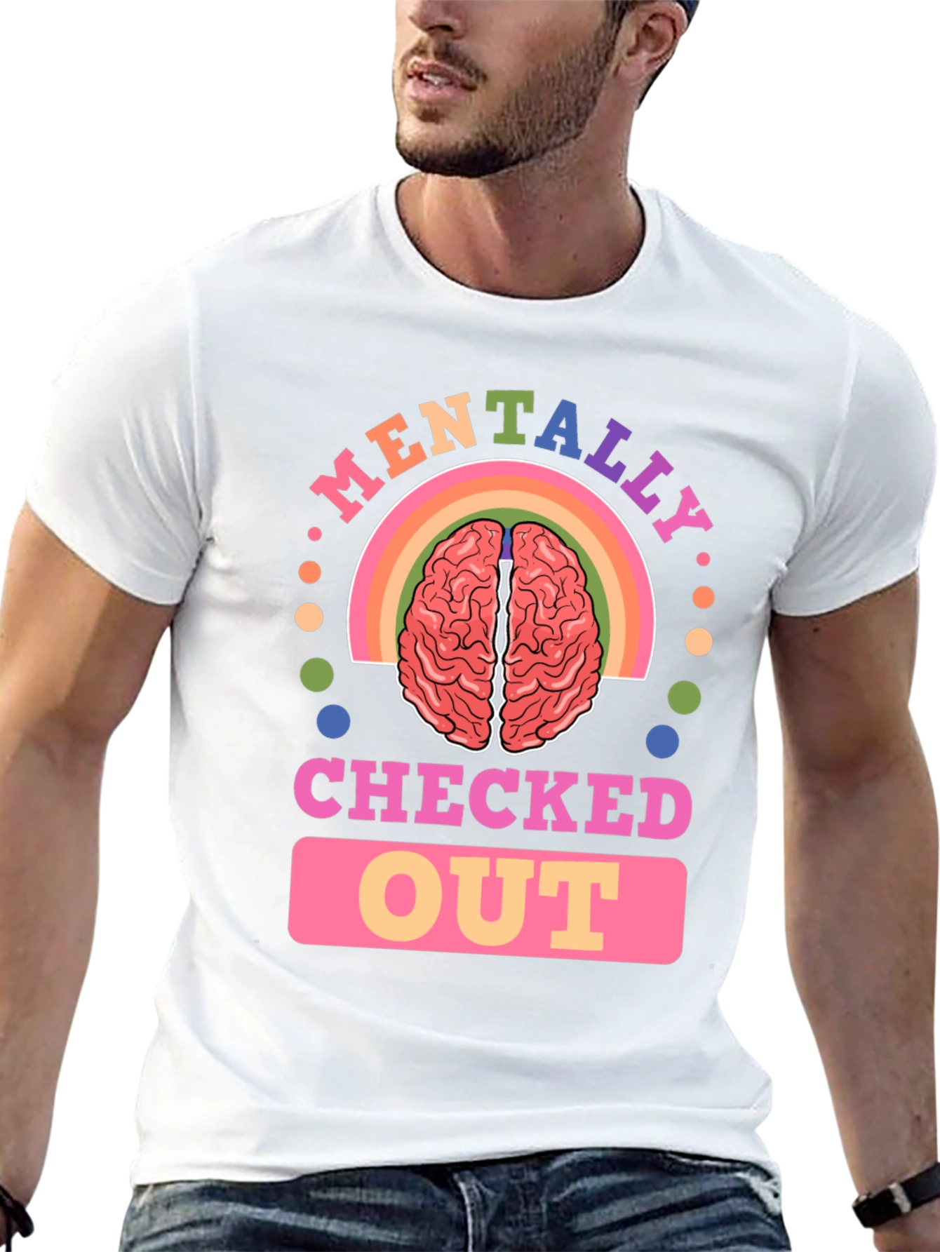 Mentally Checked Out Graphic Tee - Unisex