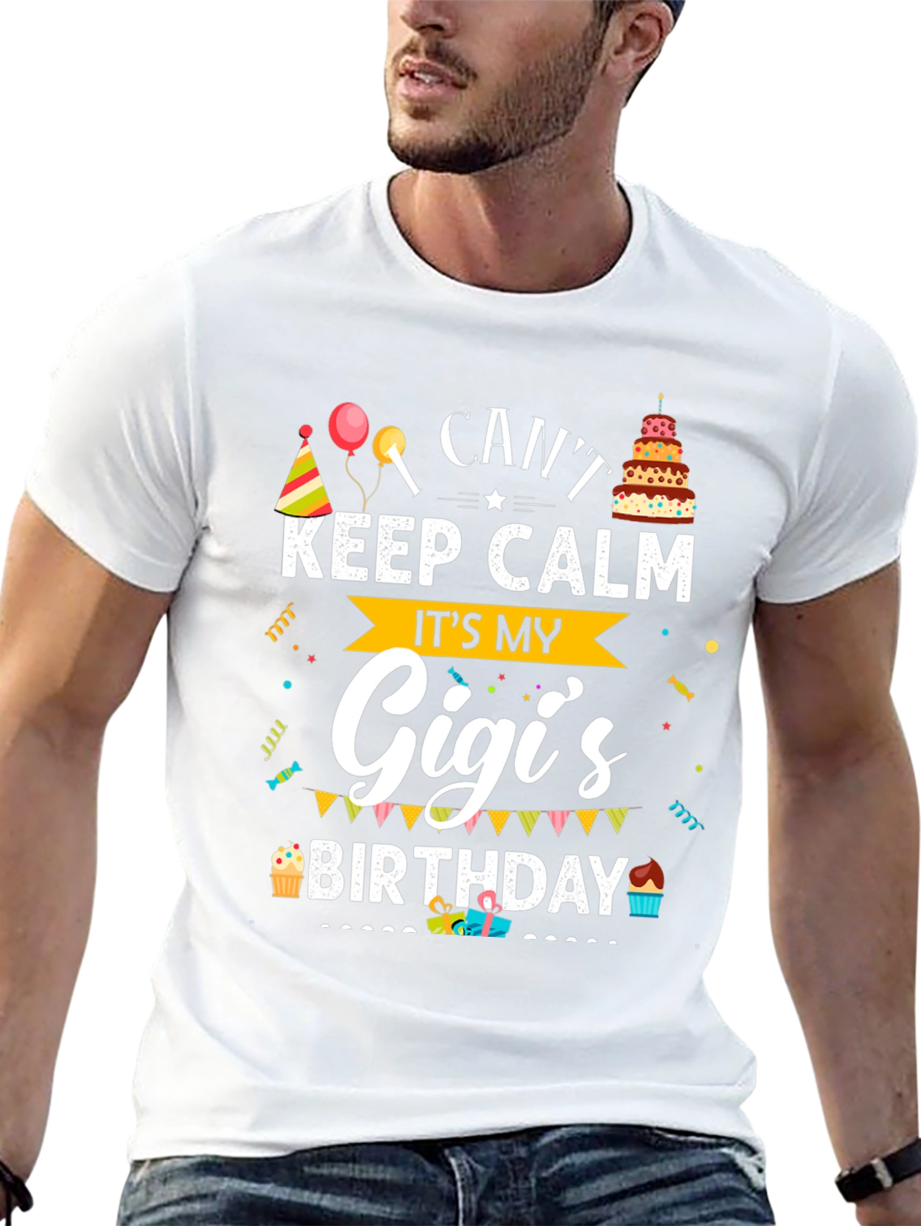 Cant Keep Calm Its My Gigis Birthday T-Shirt