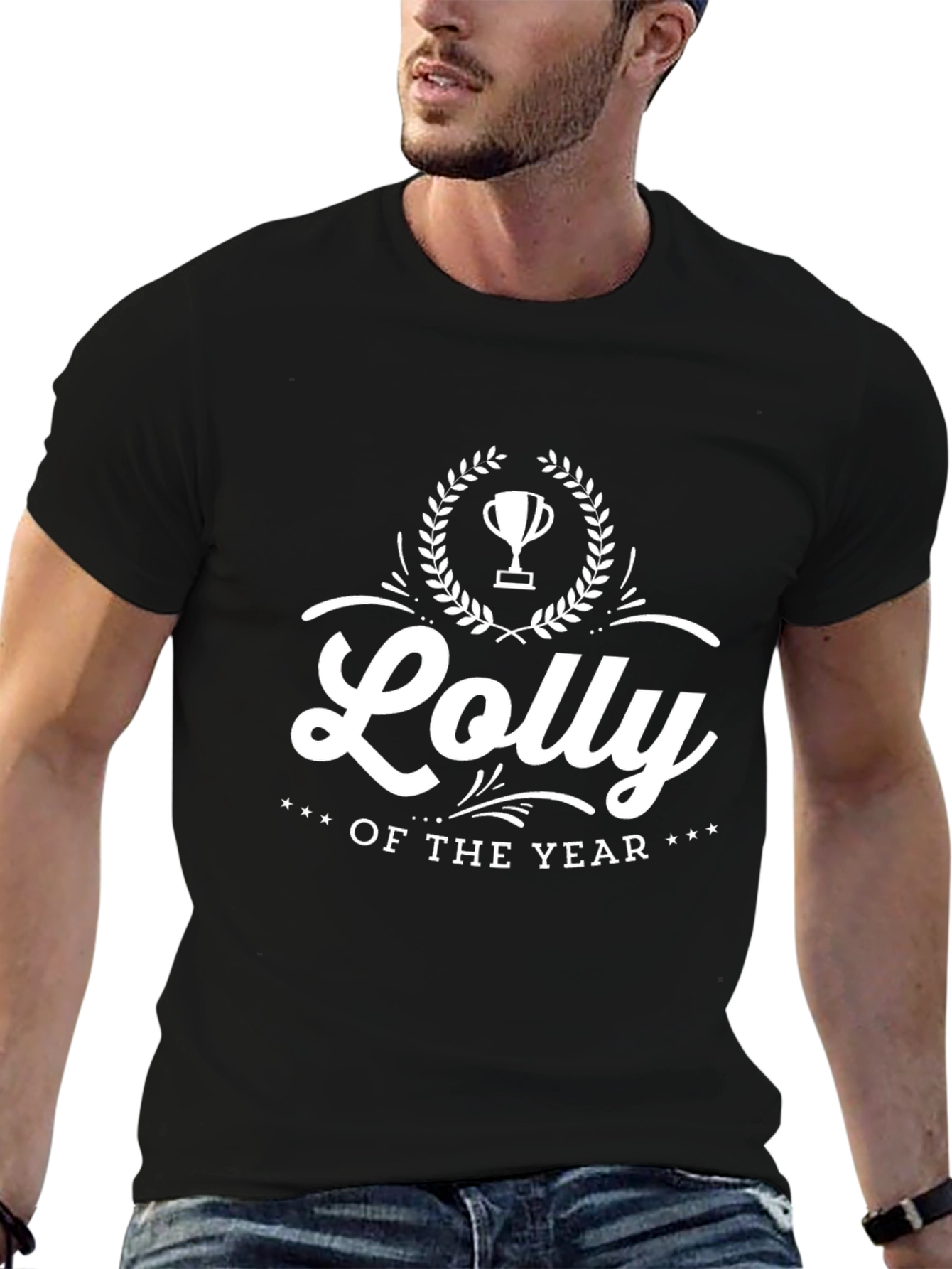 Lolly of the Year T-Shirt - Black Graphic Tee