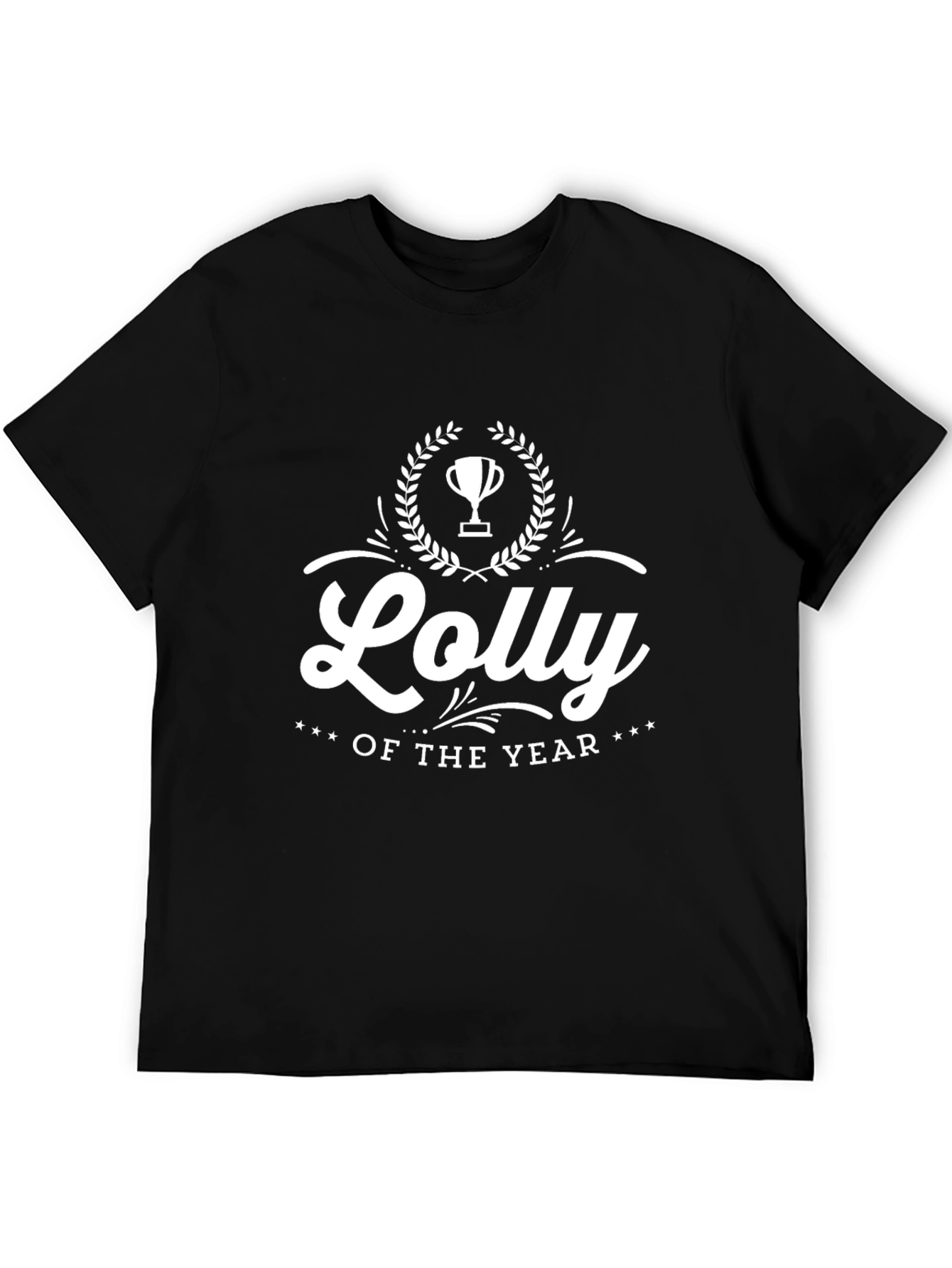 Lolly of the Year T-Shirt - Black Graphic Tee