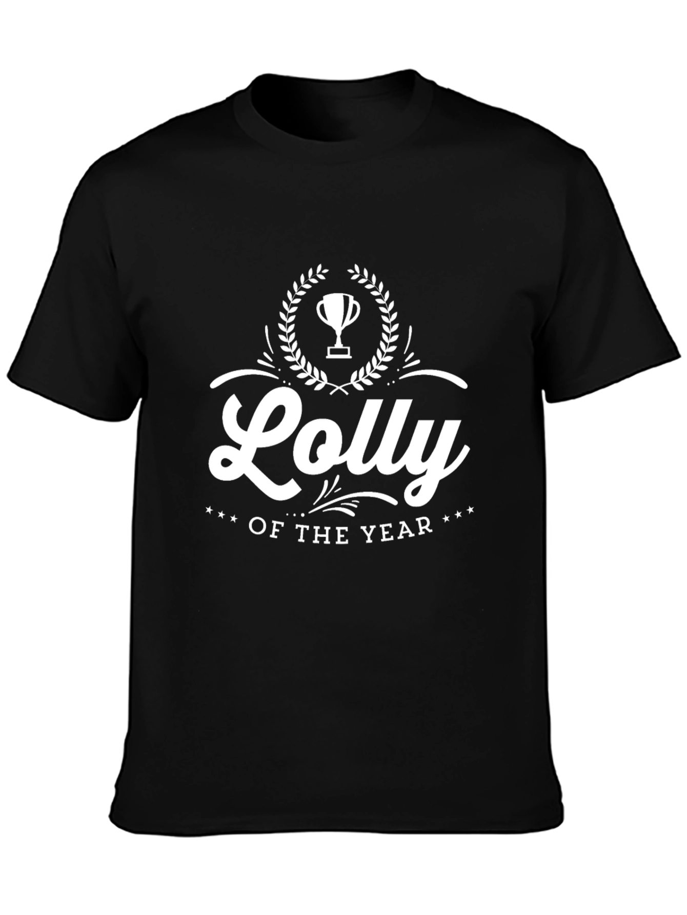 Lolly of the Year T-Shirt - Black Graphic Tee