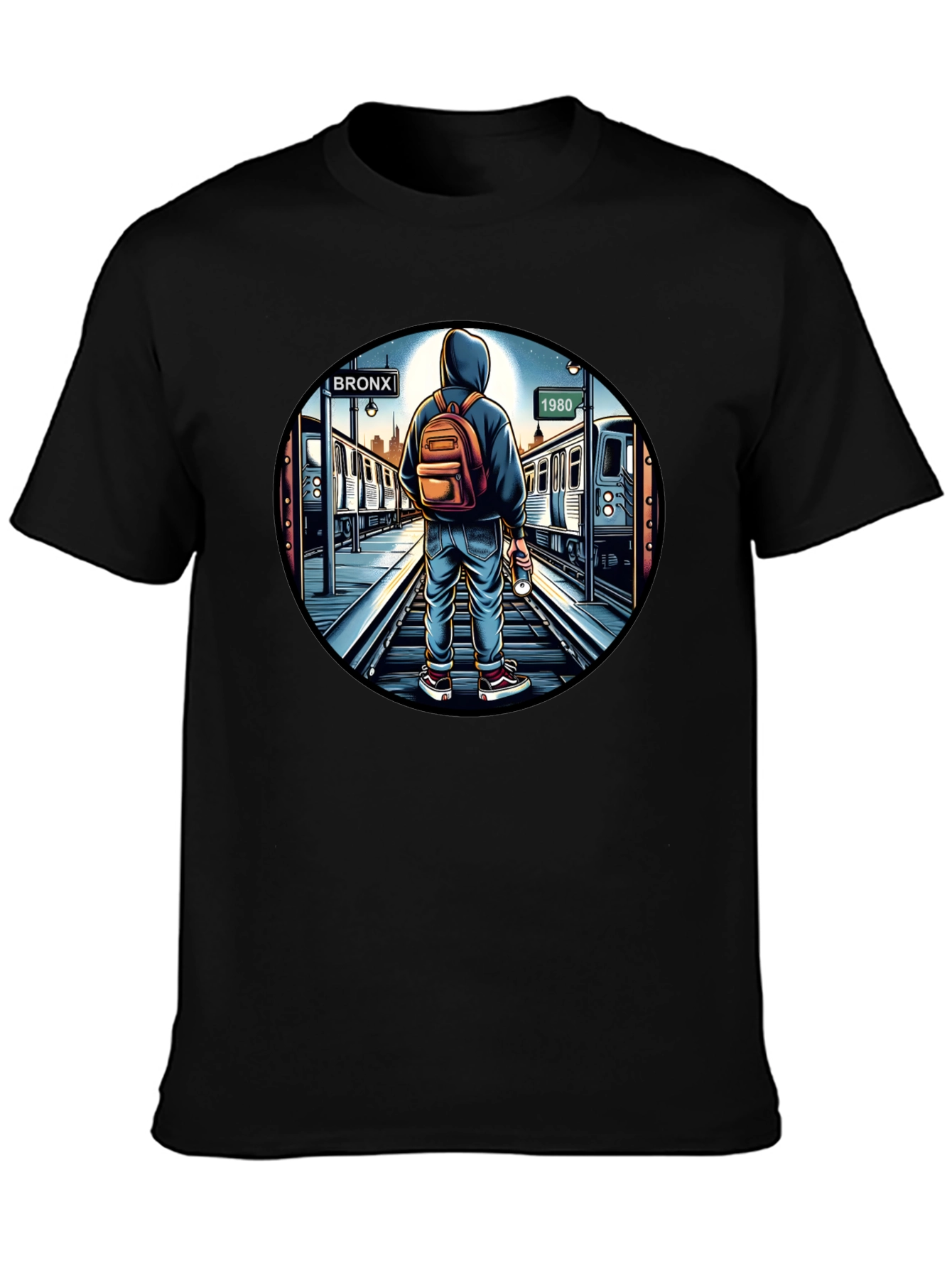 Bronx 1980s Subway Graphic Tee