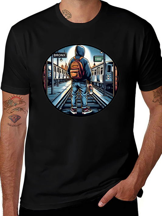 Bronx 1980s Subway Graphic Tee