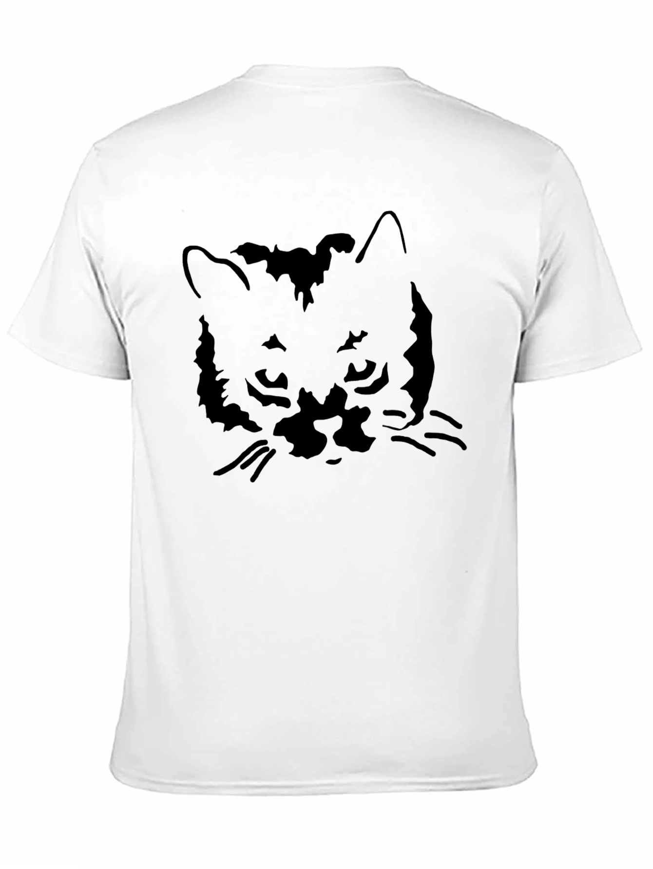 Black Cat Graphic Tee - Stylish Menswear