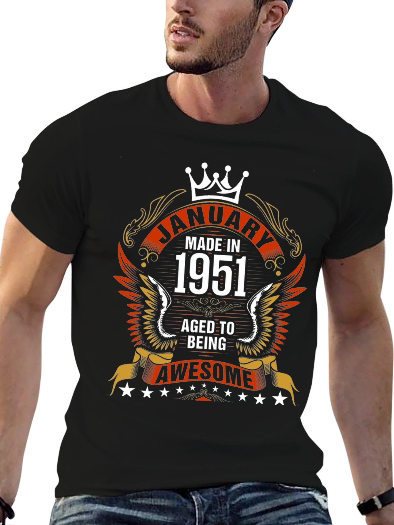 January 1951 Birthday Awesome T-Shirt