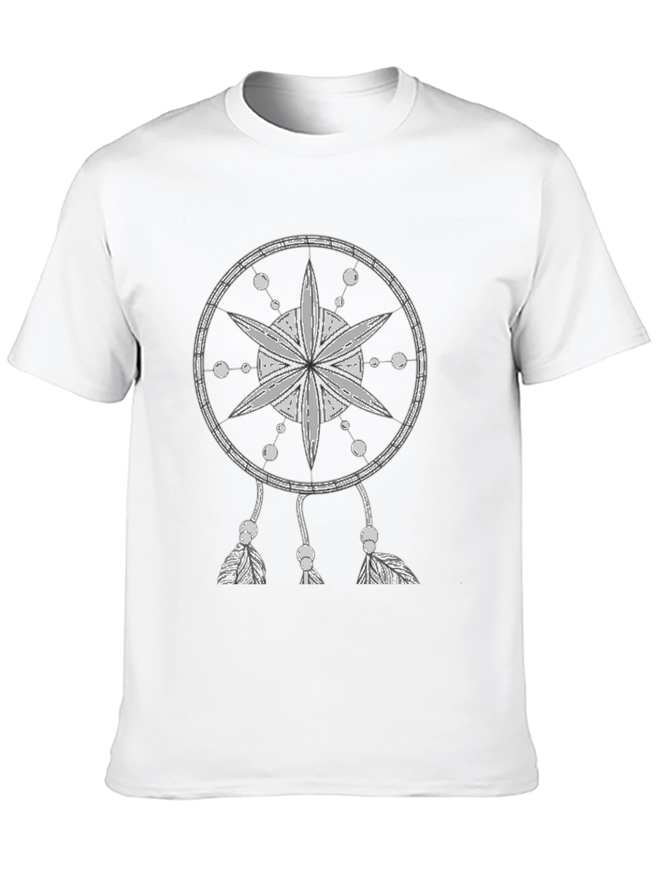 Dreamcatcher Graphic Tee - Unique Tribal Design