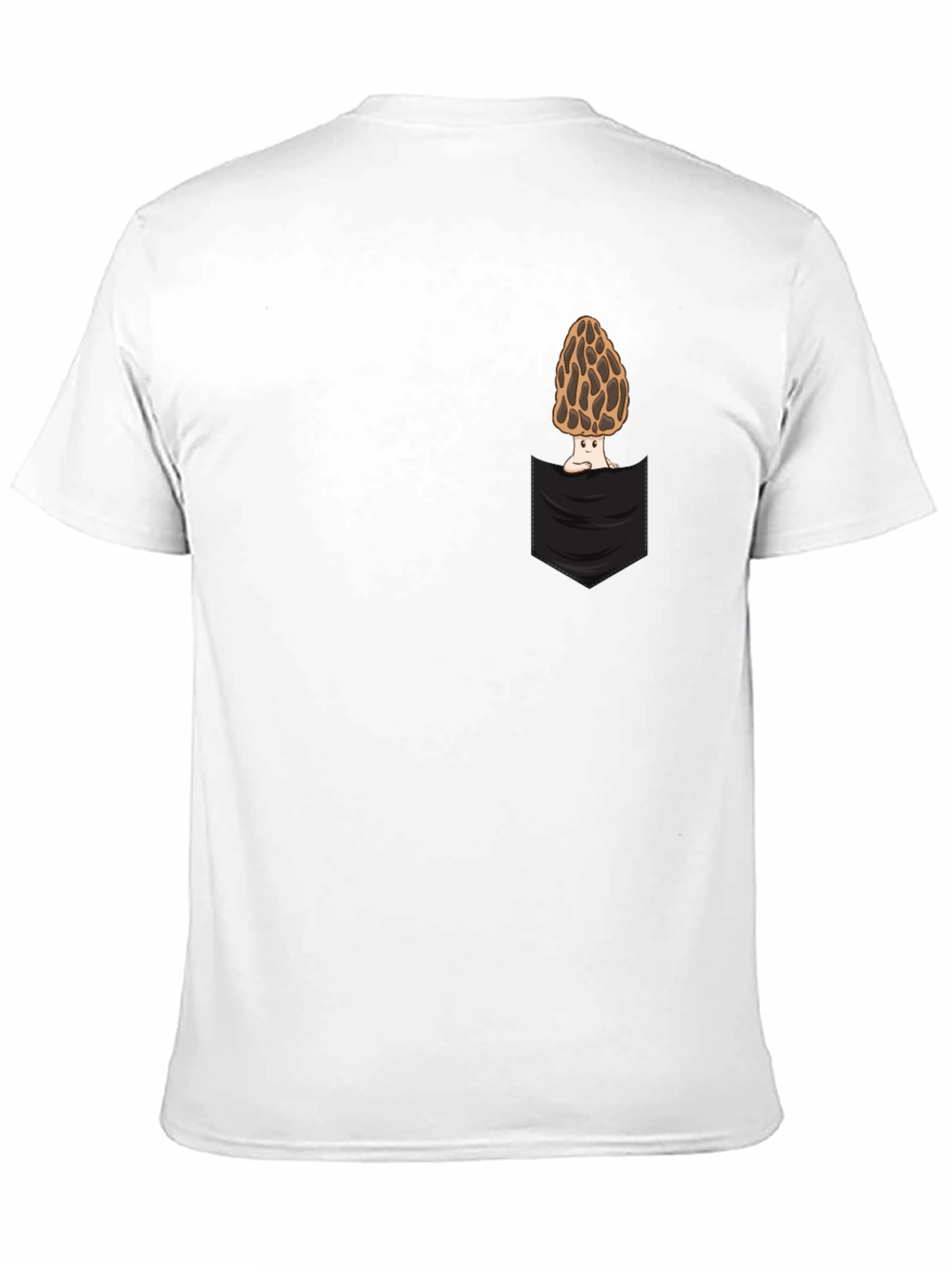 Mushroom Pocket T-Shirt - Unique Graphic Tee