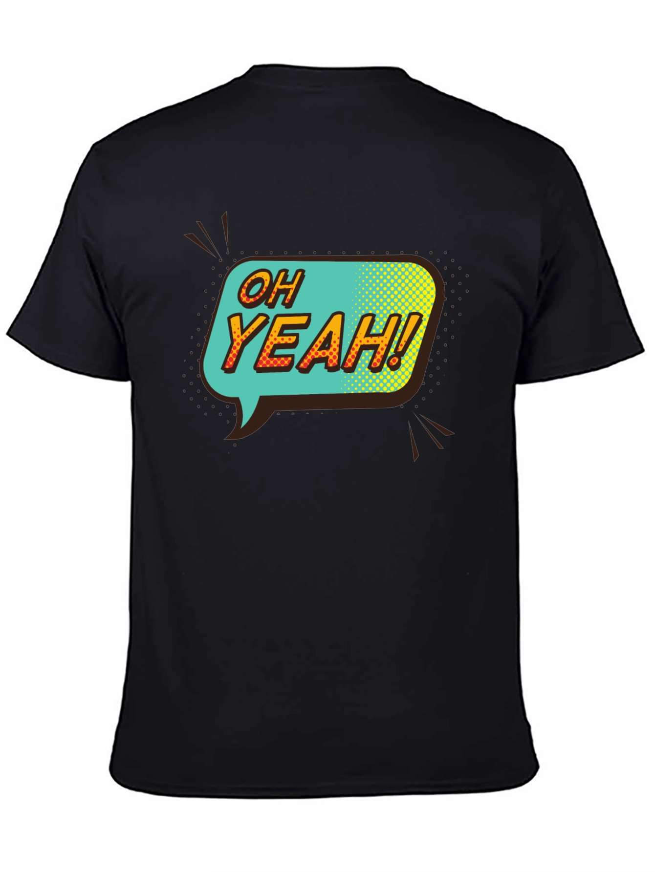 Oh Yeah! Graphic T-Shirt - Retro Pop Art Style