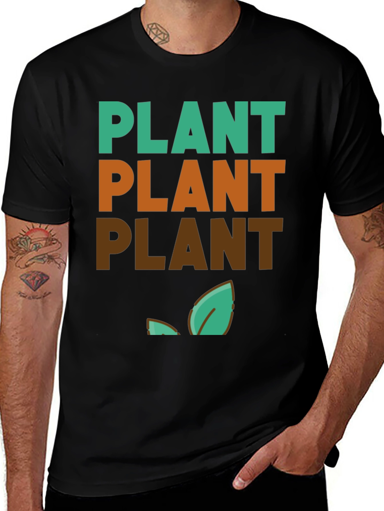 Plant Lover Graphic Tee - Nature Inspired Shirt