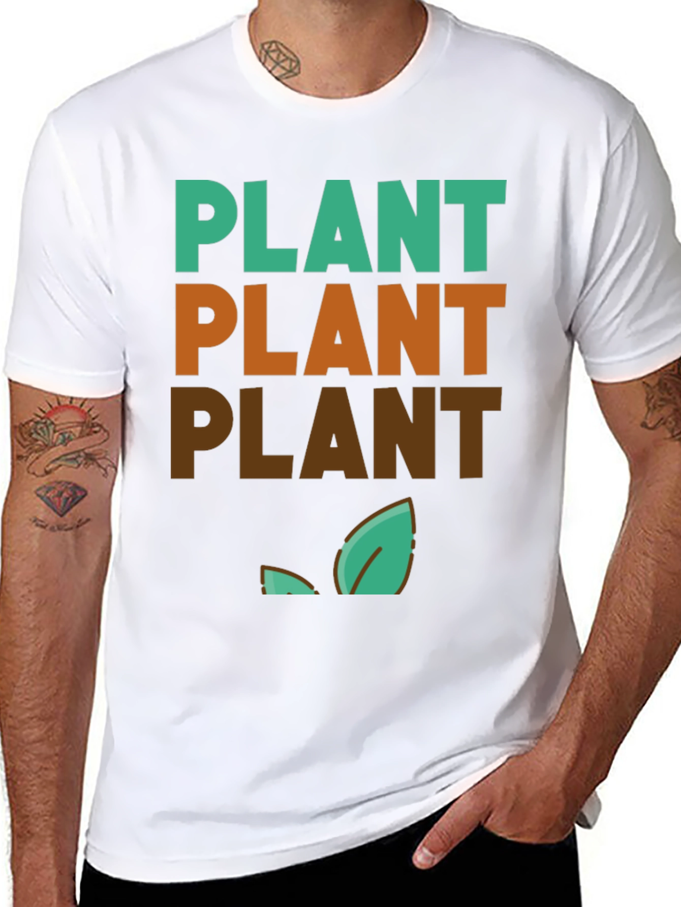 Plant Lover Graphic Tee - Nature Inspired Shirt