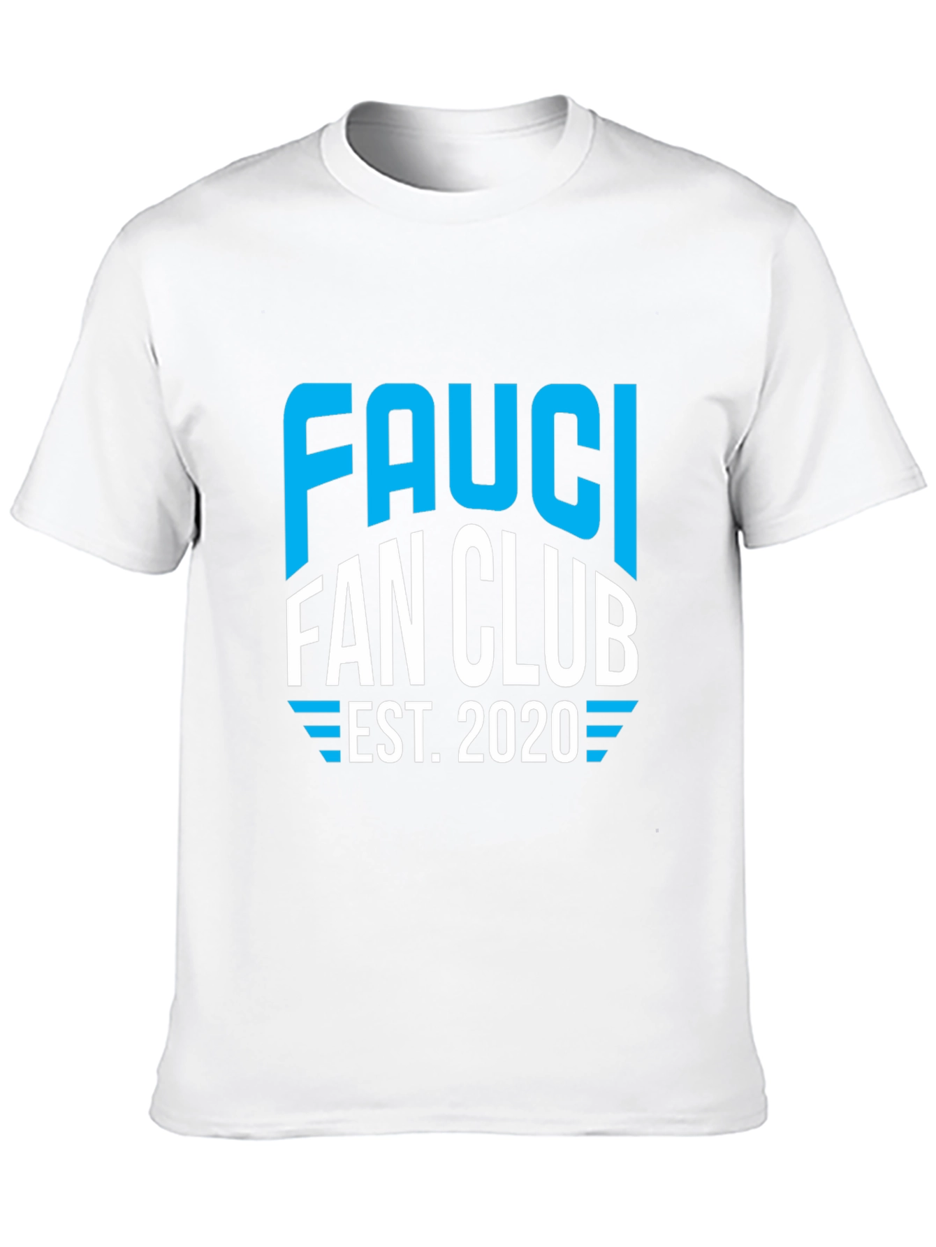 Fauci Fan Club Black Graphic Tee - Est. 2020