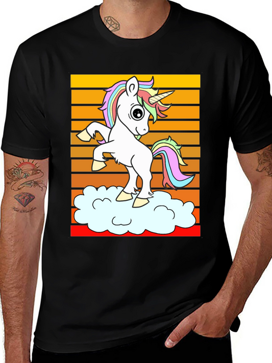 Unicorn Cloud Graphic T-Shirt