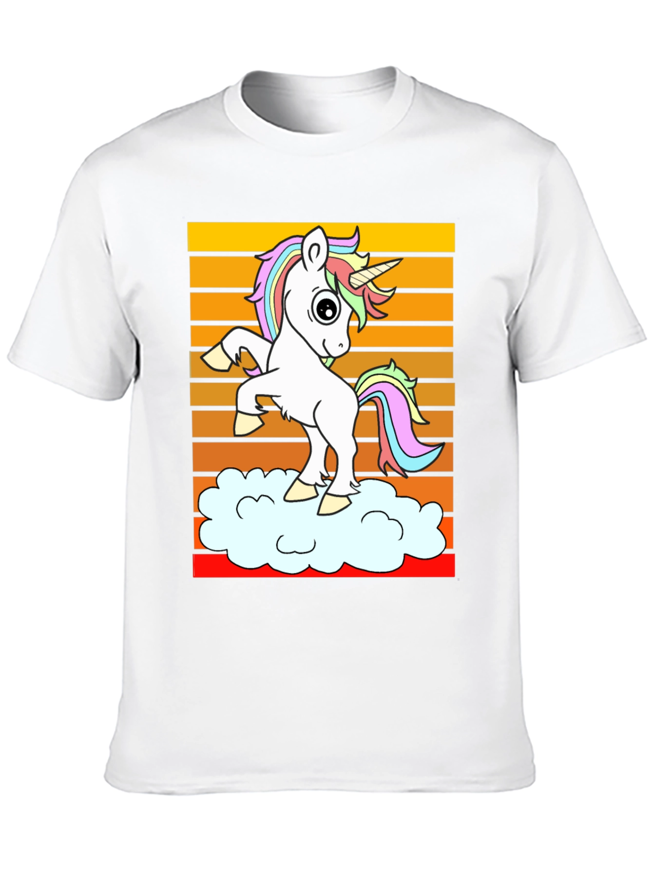 Unicorn Cloud Graphic T-Shirt