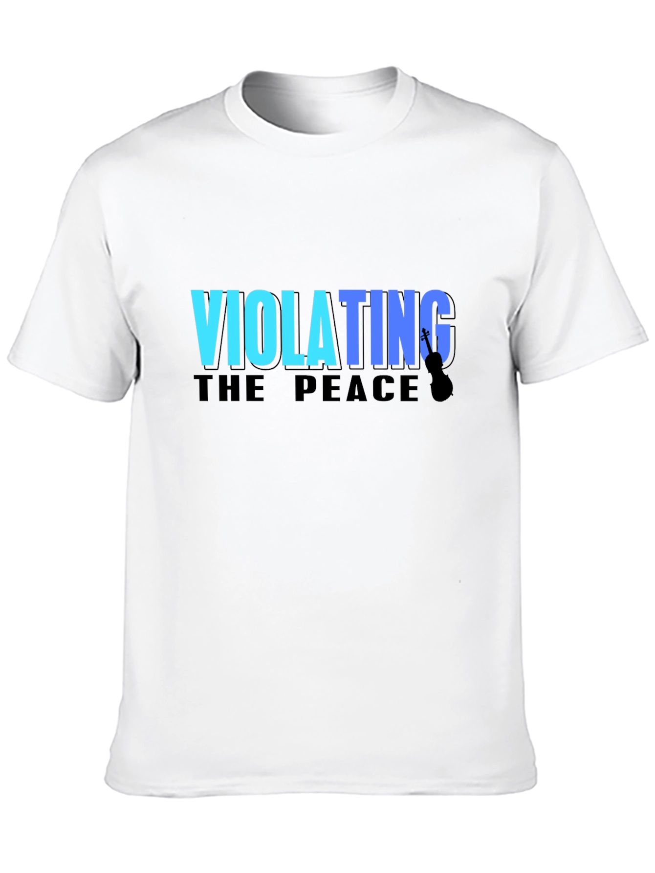 Violating The Peace Black T-Shirt