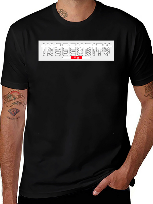 Insecurity Graphic Tee - Black