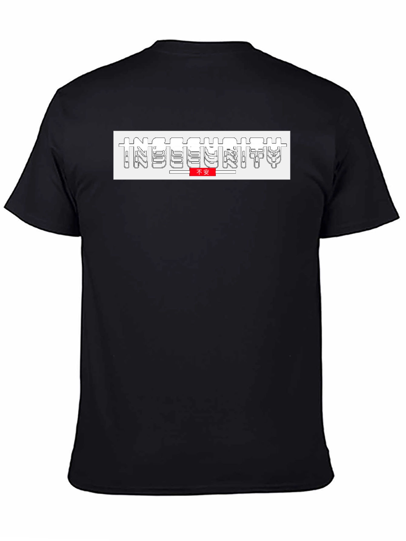 Insecurity Graphic Tee - Black