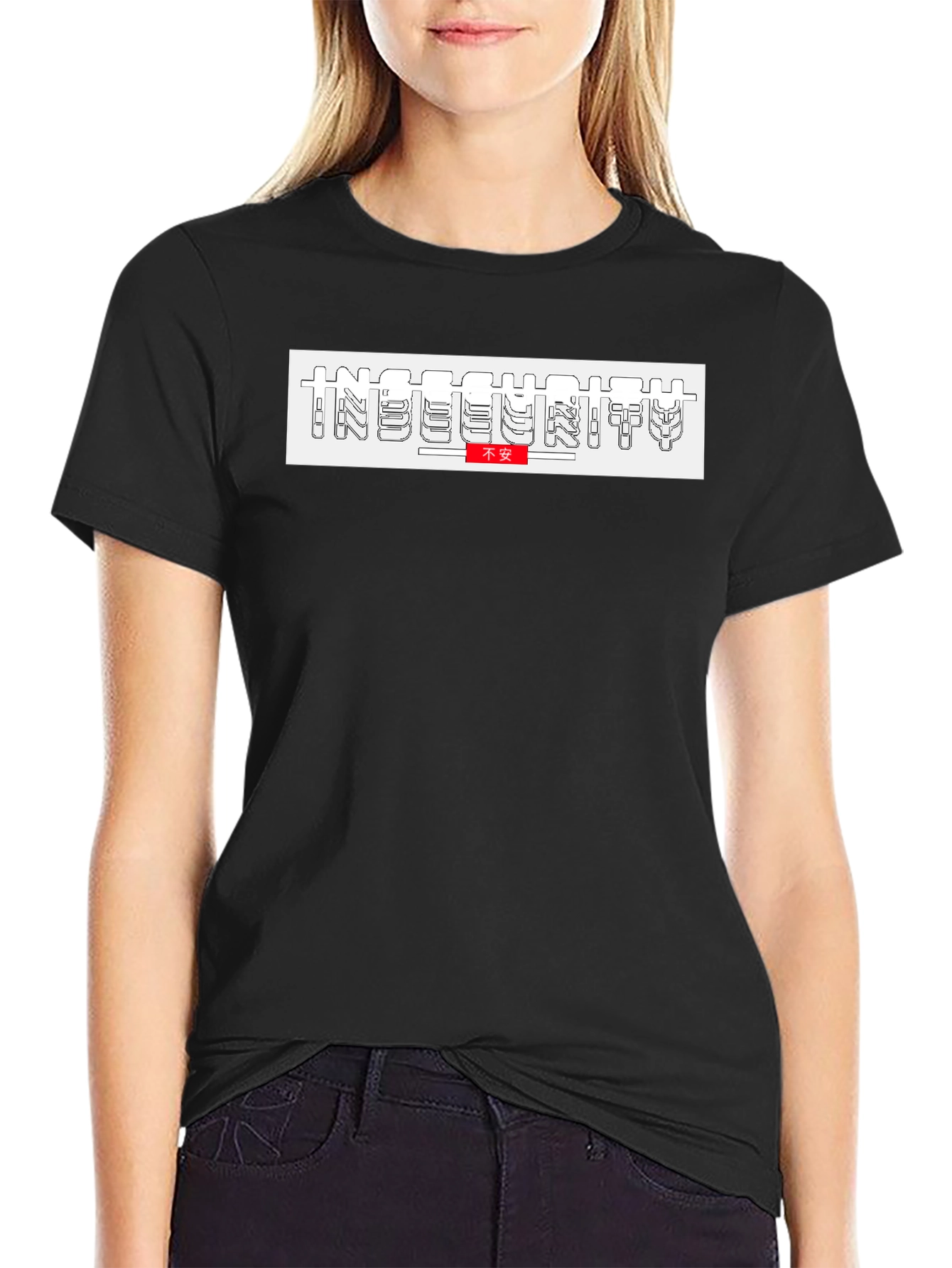 Insecurity Graphic Tee - Black