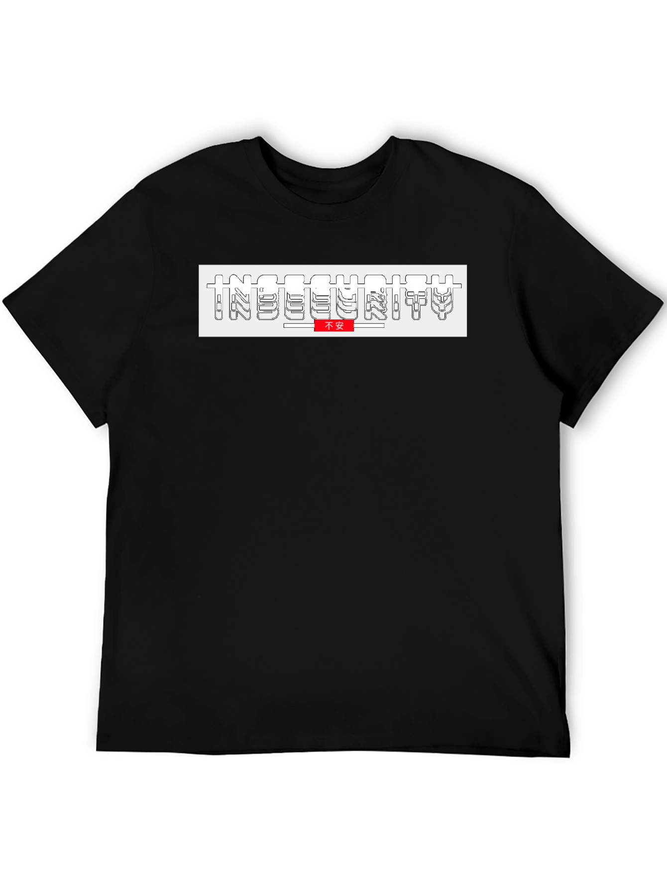 Insecurity Graphic Tee - Black