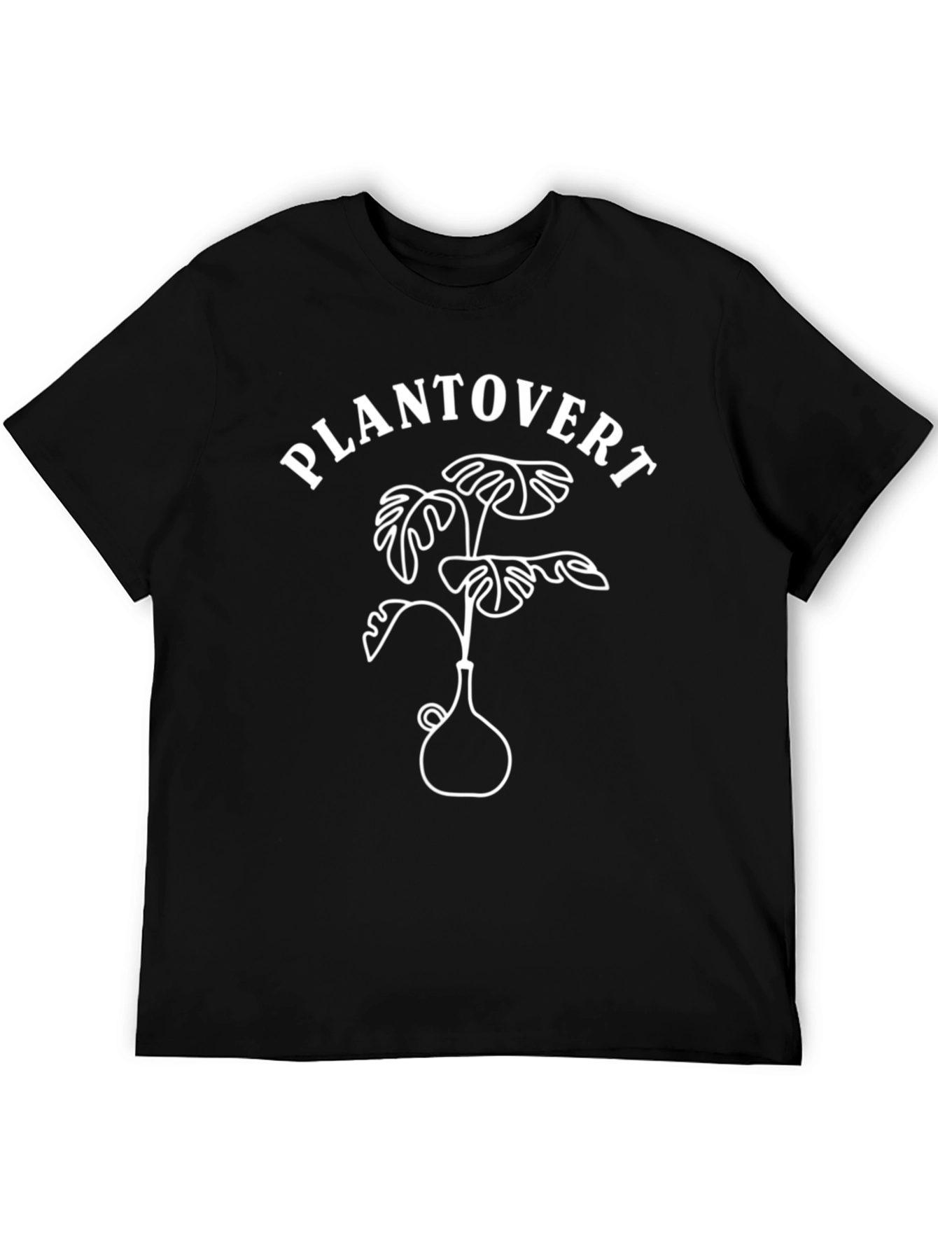 Plantovert Graphic T-Shirt - Black Unisex Tee