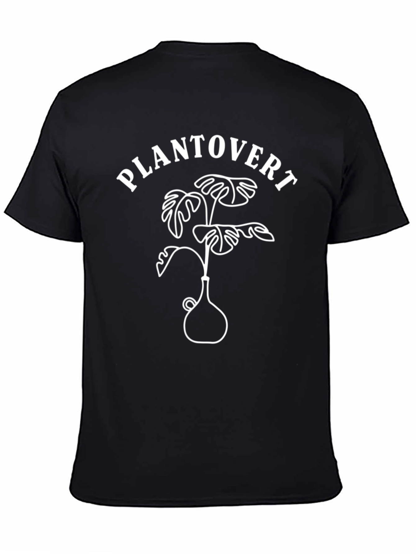 Plantovert Graphic T-Shirt - Black Unisex Tee