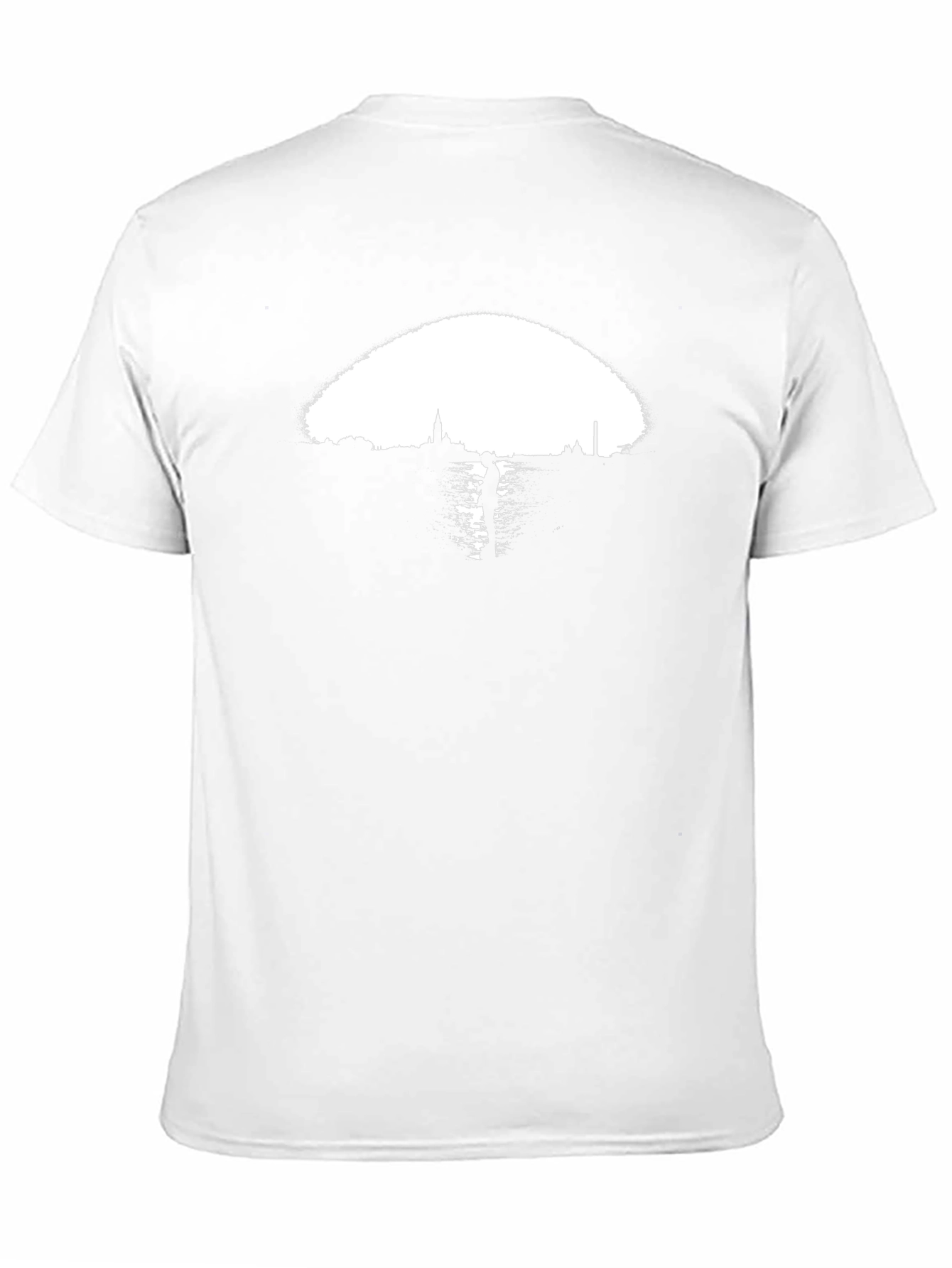 Cityscape Graphic Tee - Black