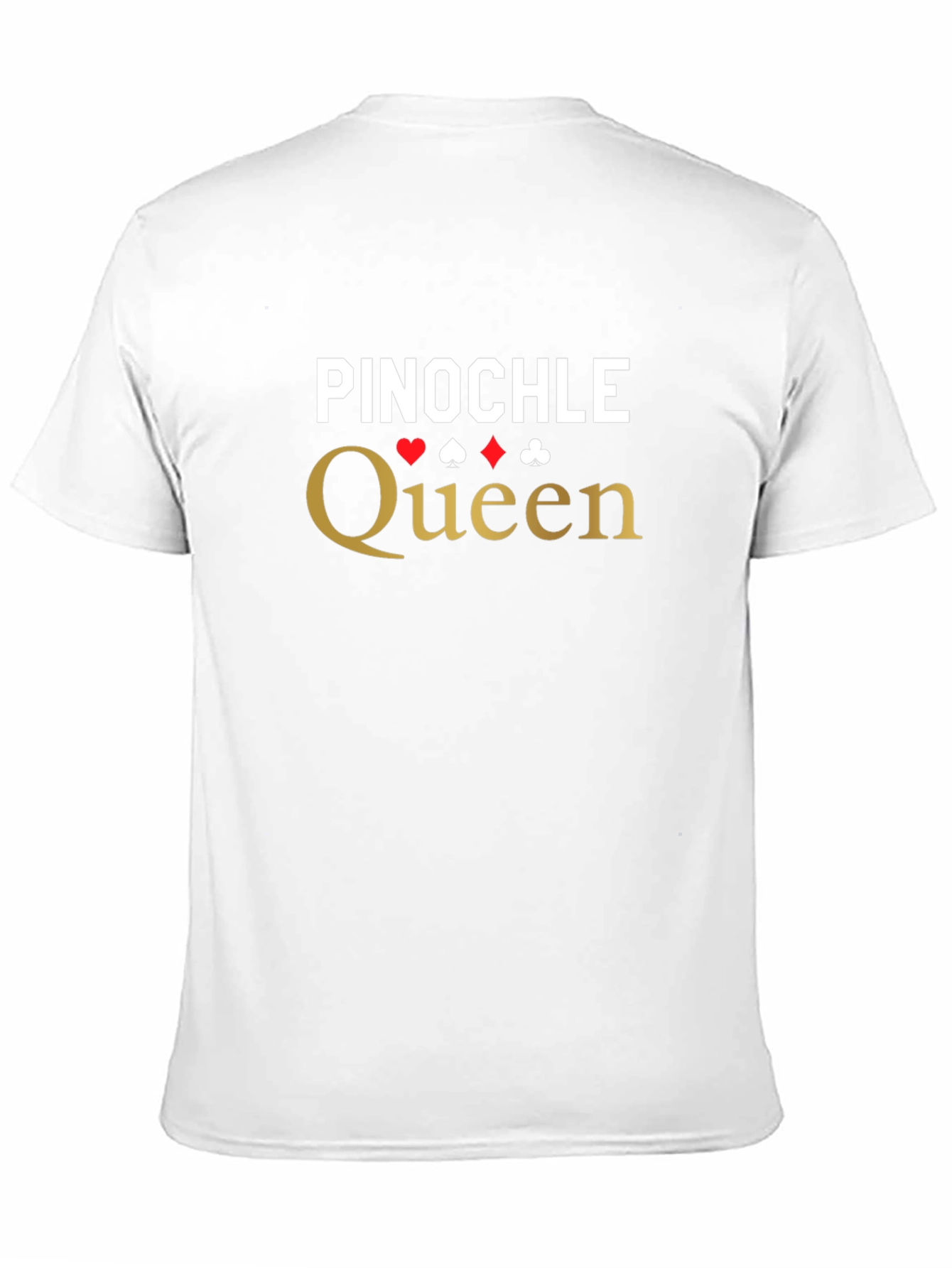 Pinochle Queen Graphic Tee - Card Game T-Shirt