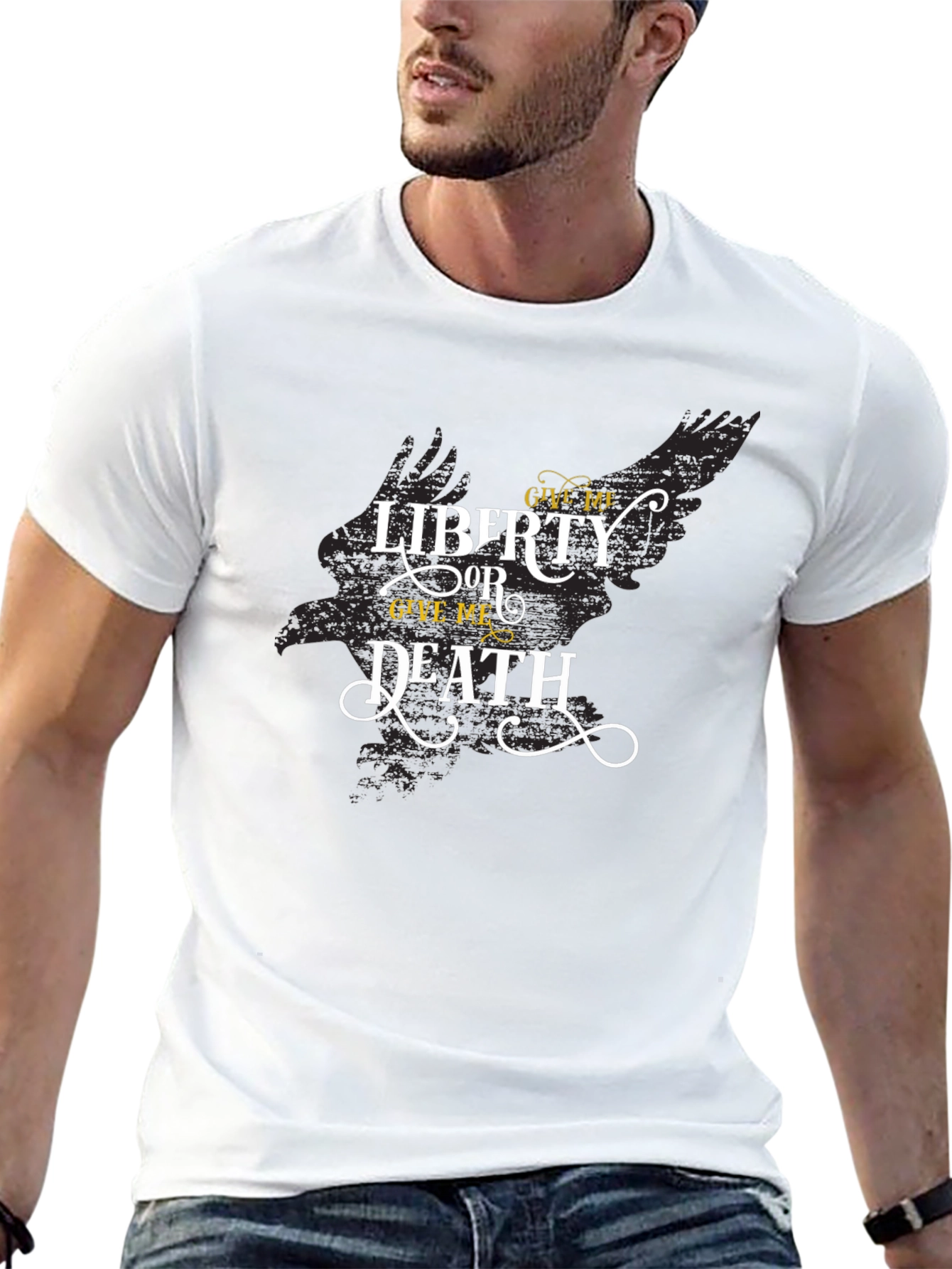 Liberty or Death Graphic Tee - Black