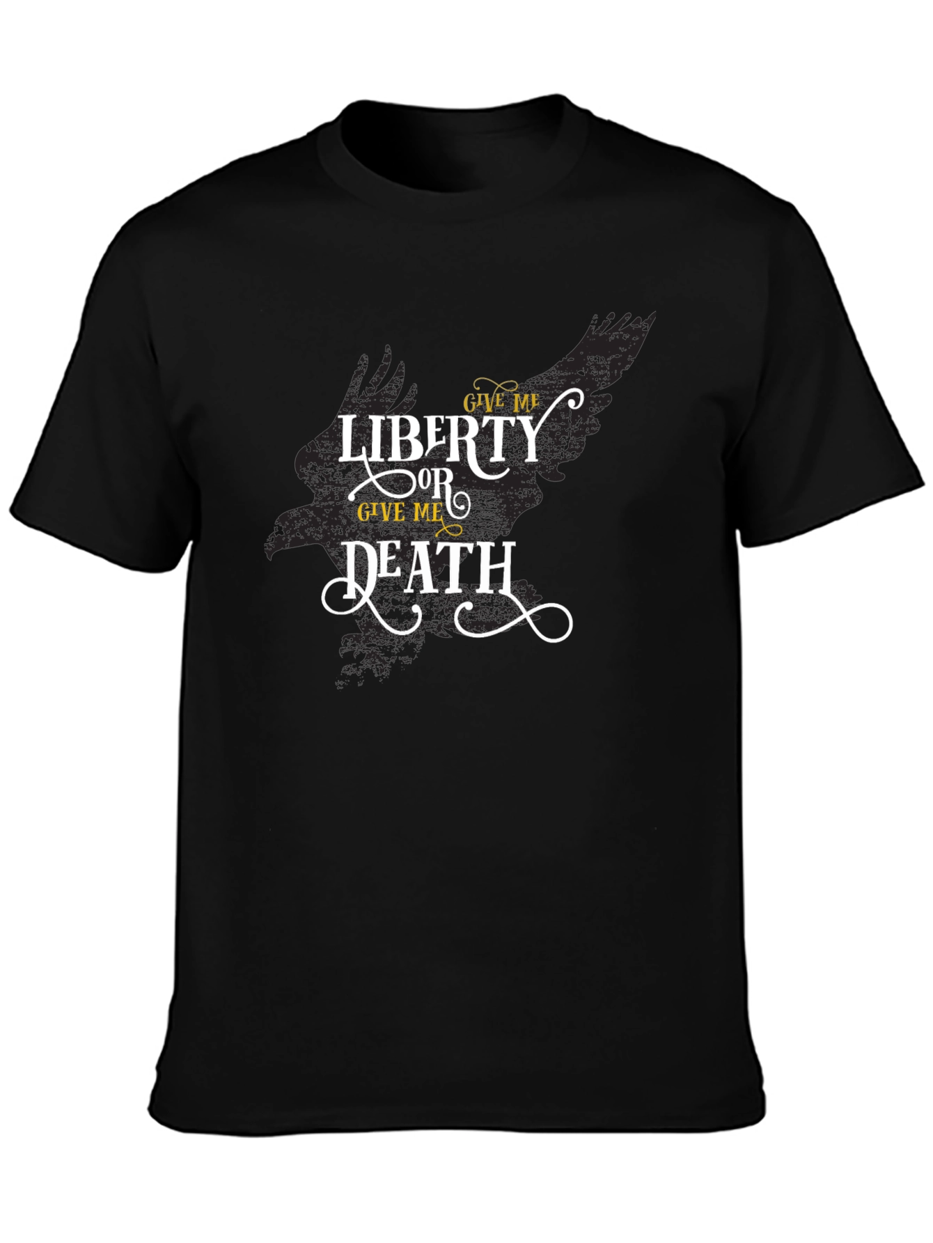 Liberty or Death Graphic Tee - Black