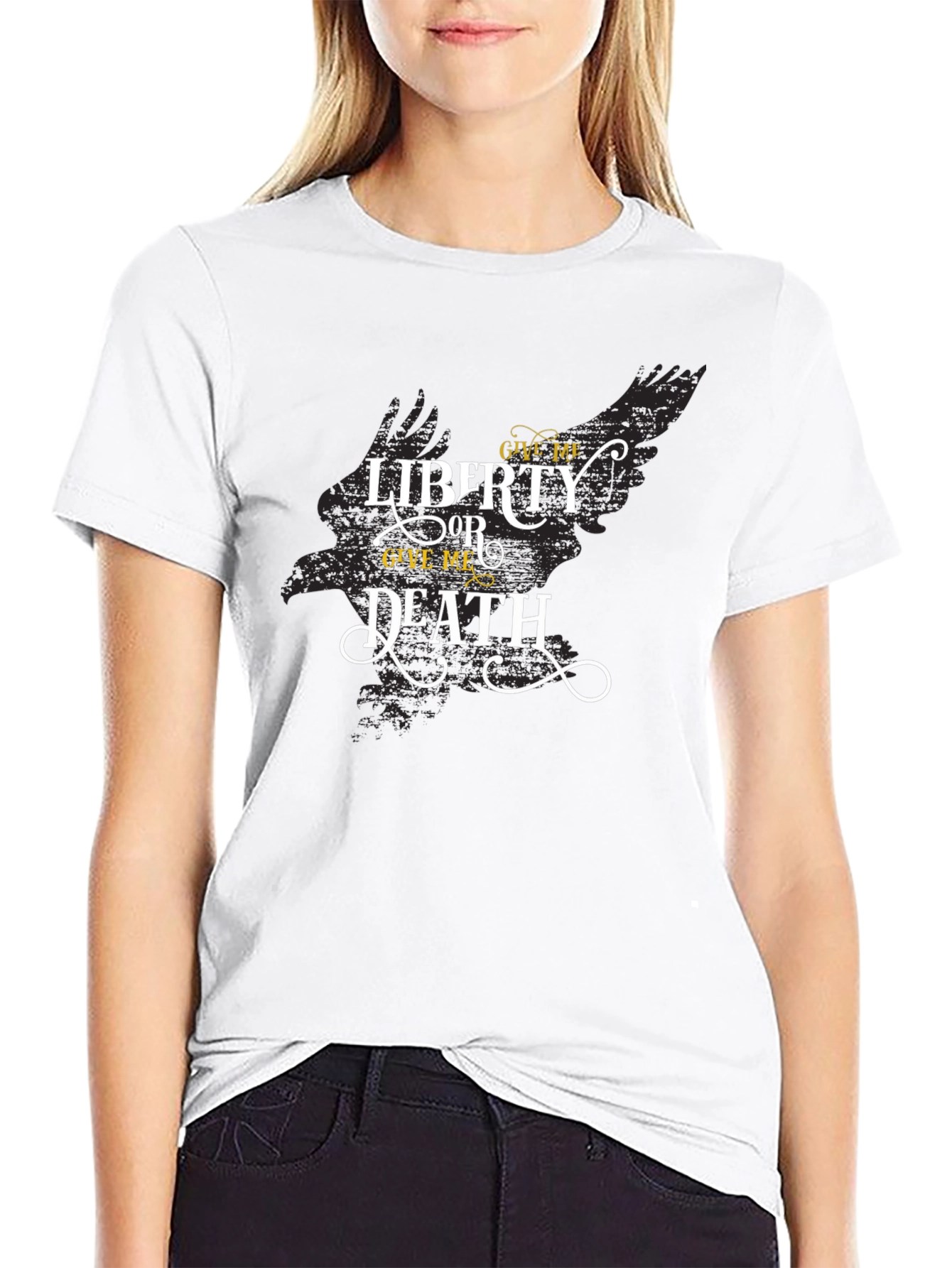 Liberty or Death Graphic Tee - Black