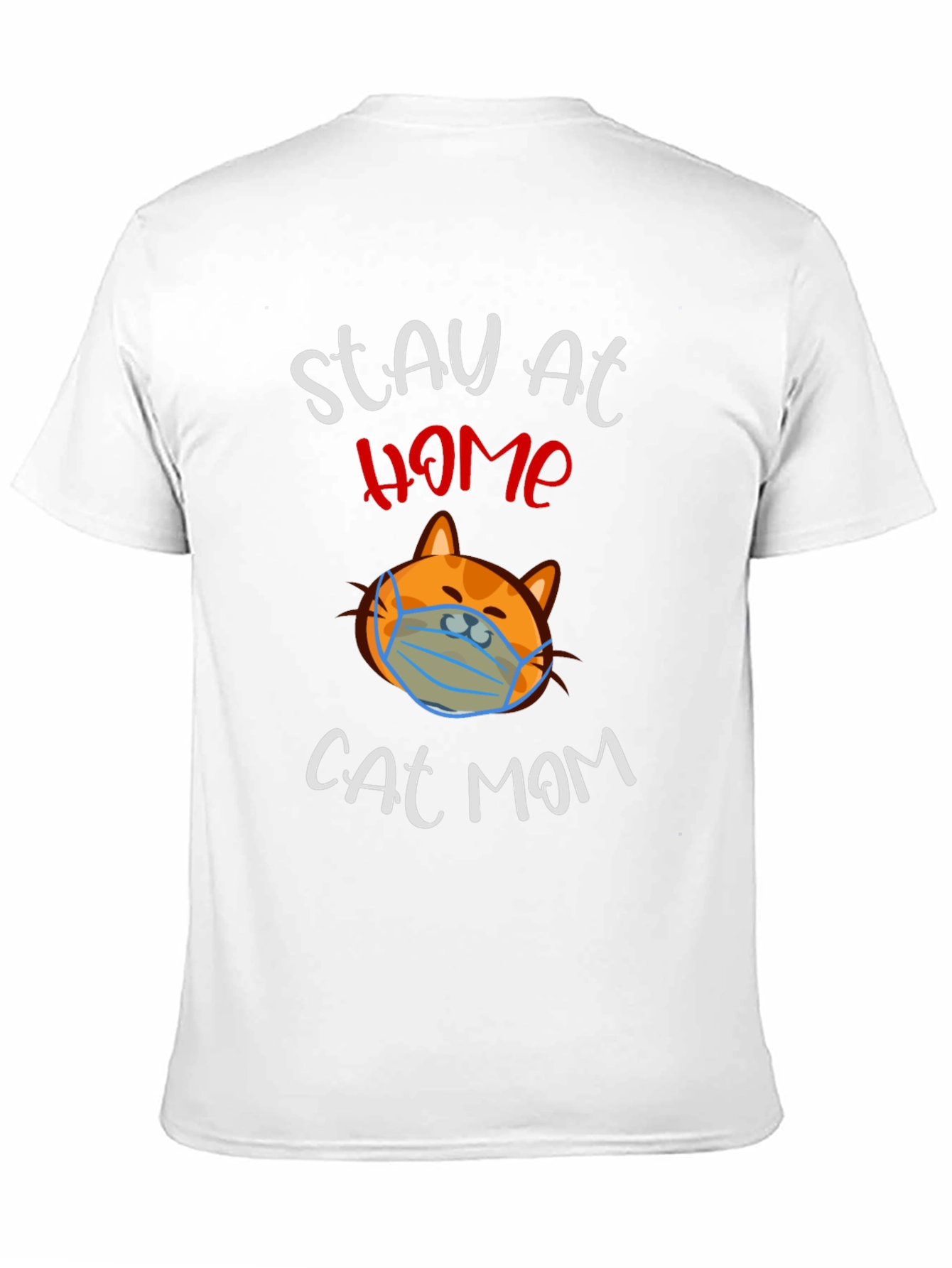 Stay at Home Cat Mom T-Shirt