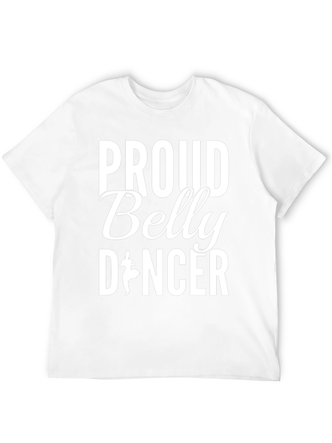Proud Belly Dancer Graphic Tee - Black