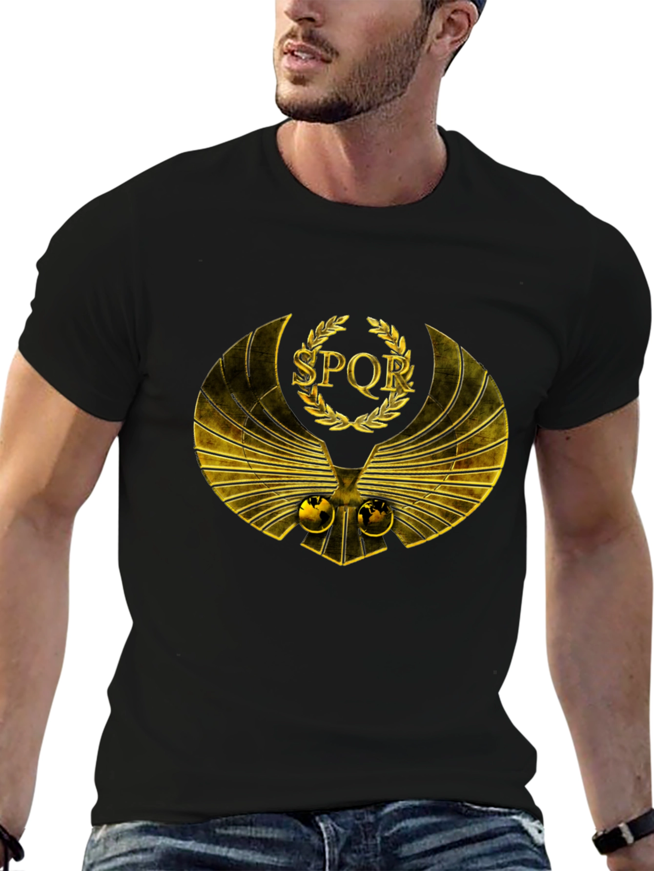 SPQR Roman Eagle T-Shirt