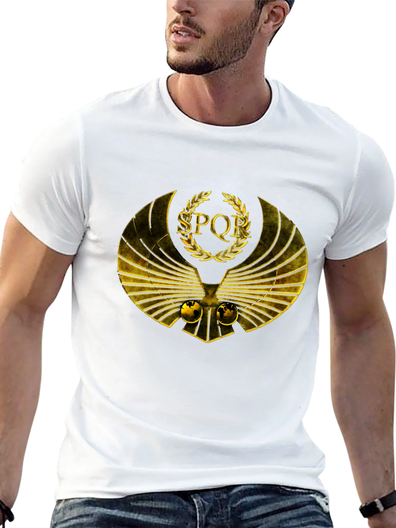 SPQR Roman Eagle T-Shirt