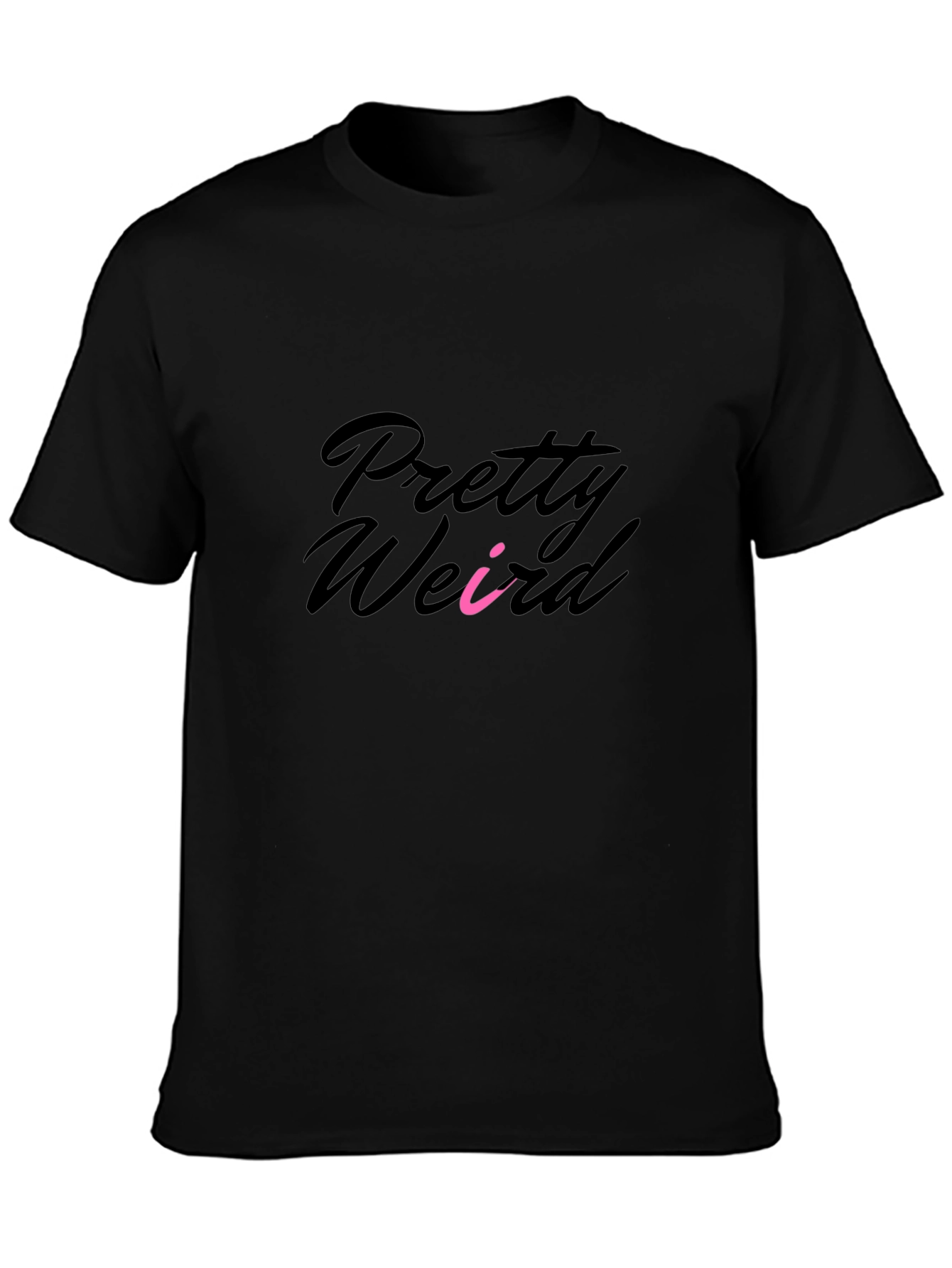 Pretty Weird Black T-Shirt
