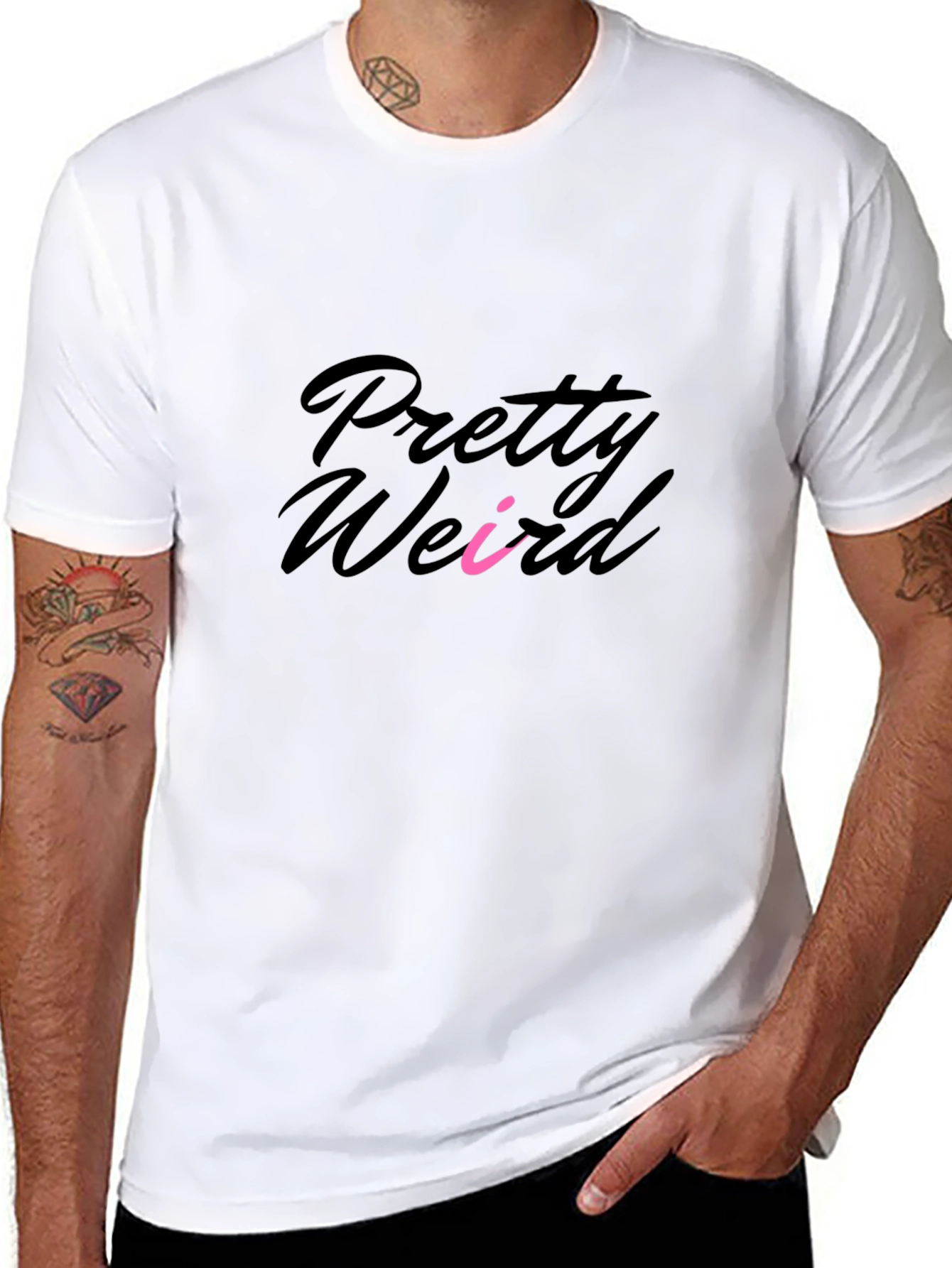 Pretty Weird Black T-Shirt