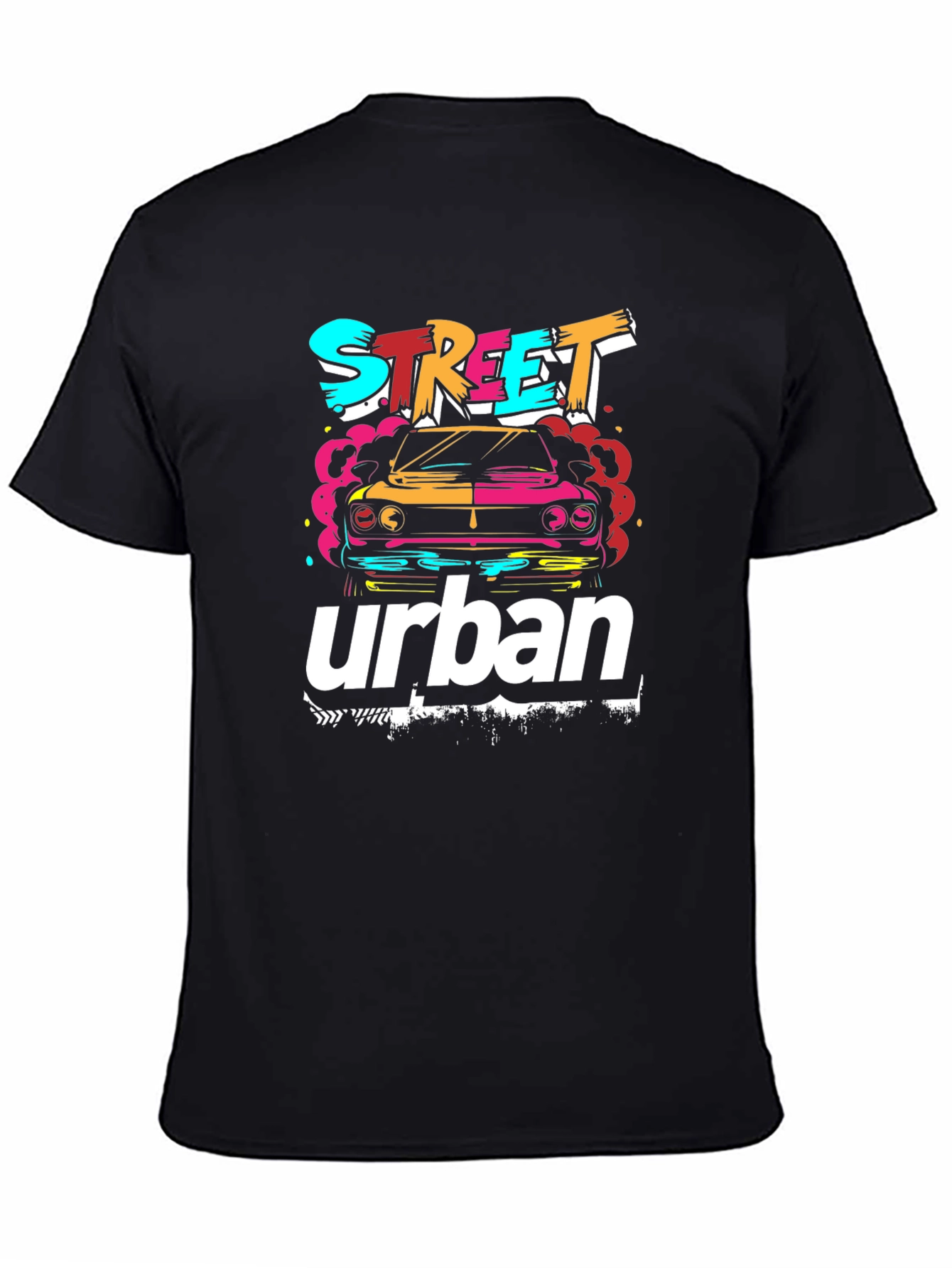 Street Urban Car Graphic T-Shirt