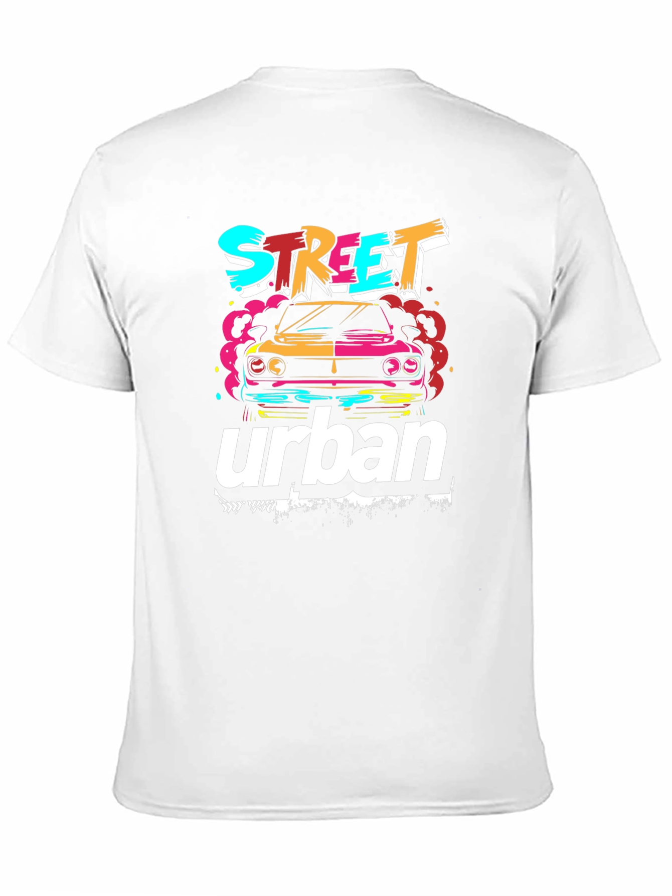 Street Urban Car Graphic T-Shirt
