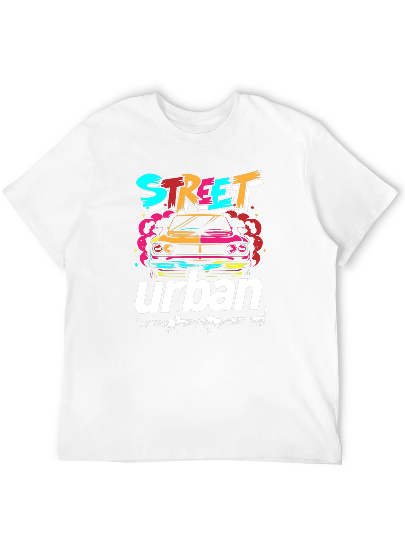 Street Urban Car Graphic T-Shirt