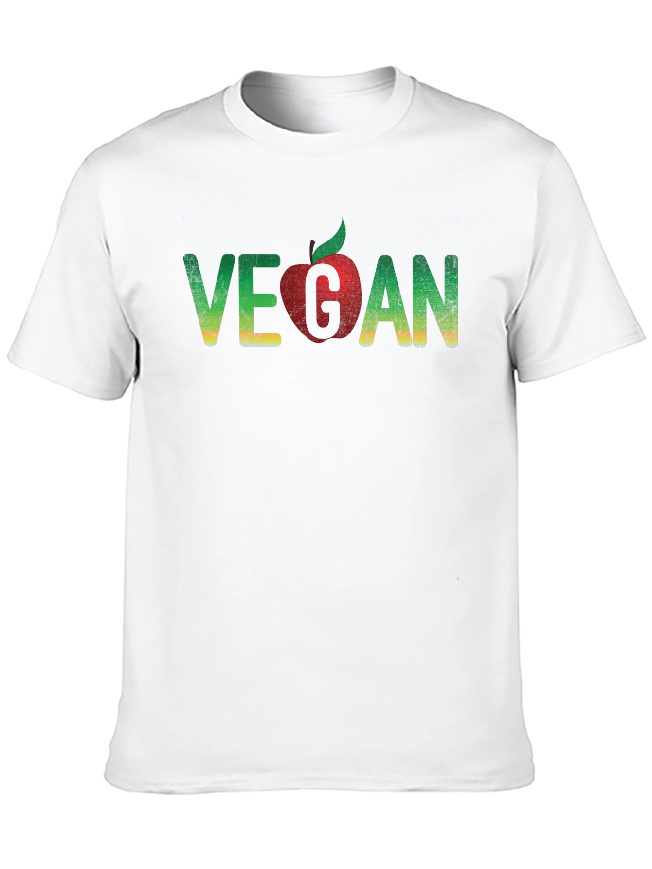 Vegan Apple Graphic T-Shirt