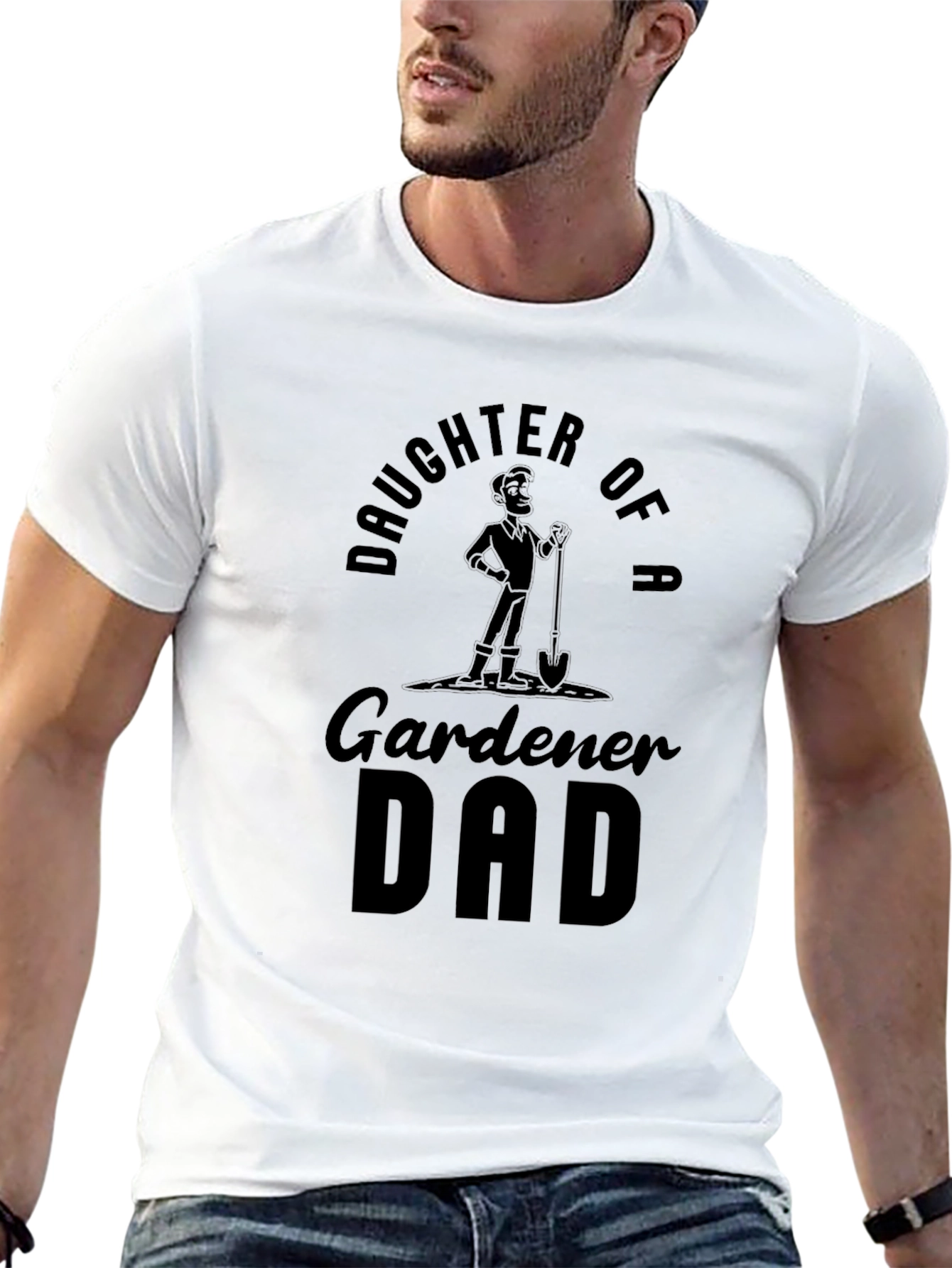 Daughter of a Gardener Dad Graphic T-Shirt