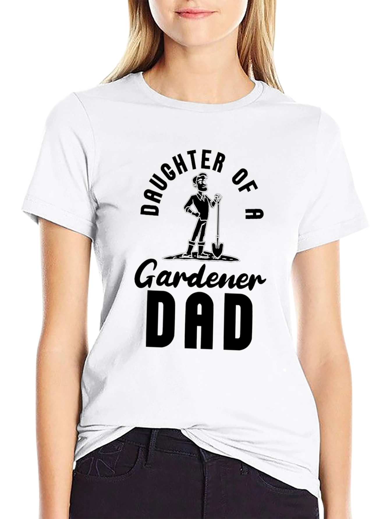 Daughter of a Gardener Dad Graphic T-Shirt