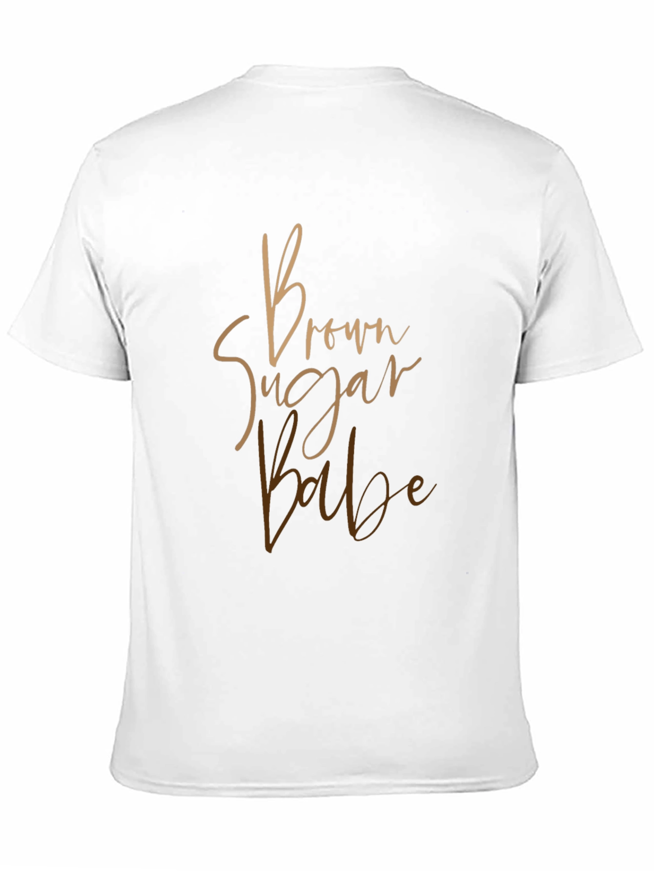 Brown Sugar Babe Black T-Shirt