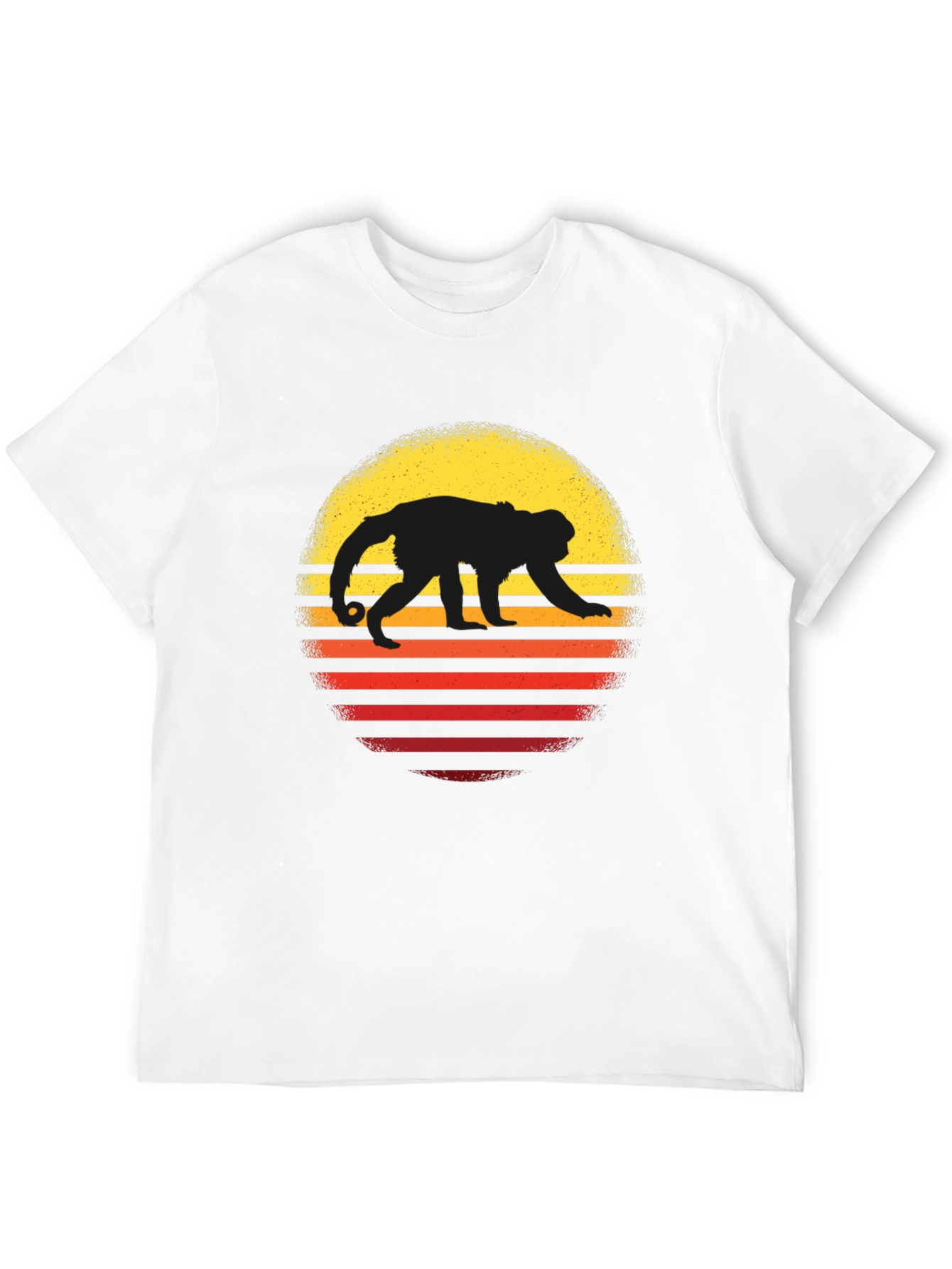 Retro Monkey Sunset T-Shirt